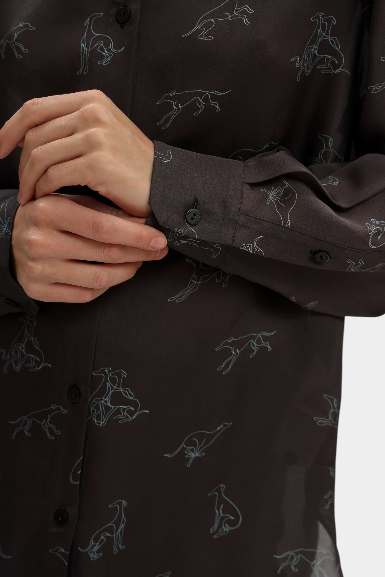 50126000028N-WS301T01-34A0 блуза trussardi