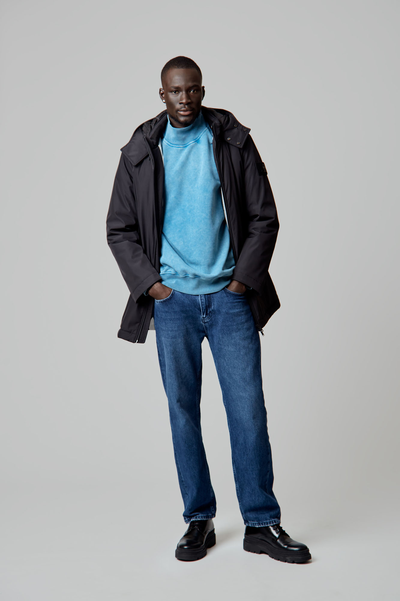 VM-CRI-52-330 Парка Van Mich Черный