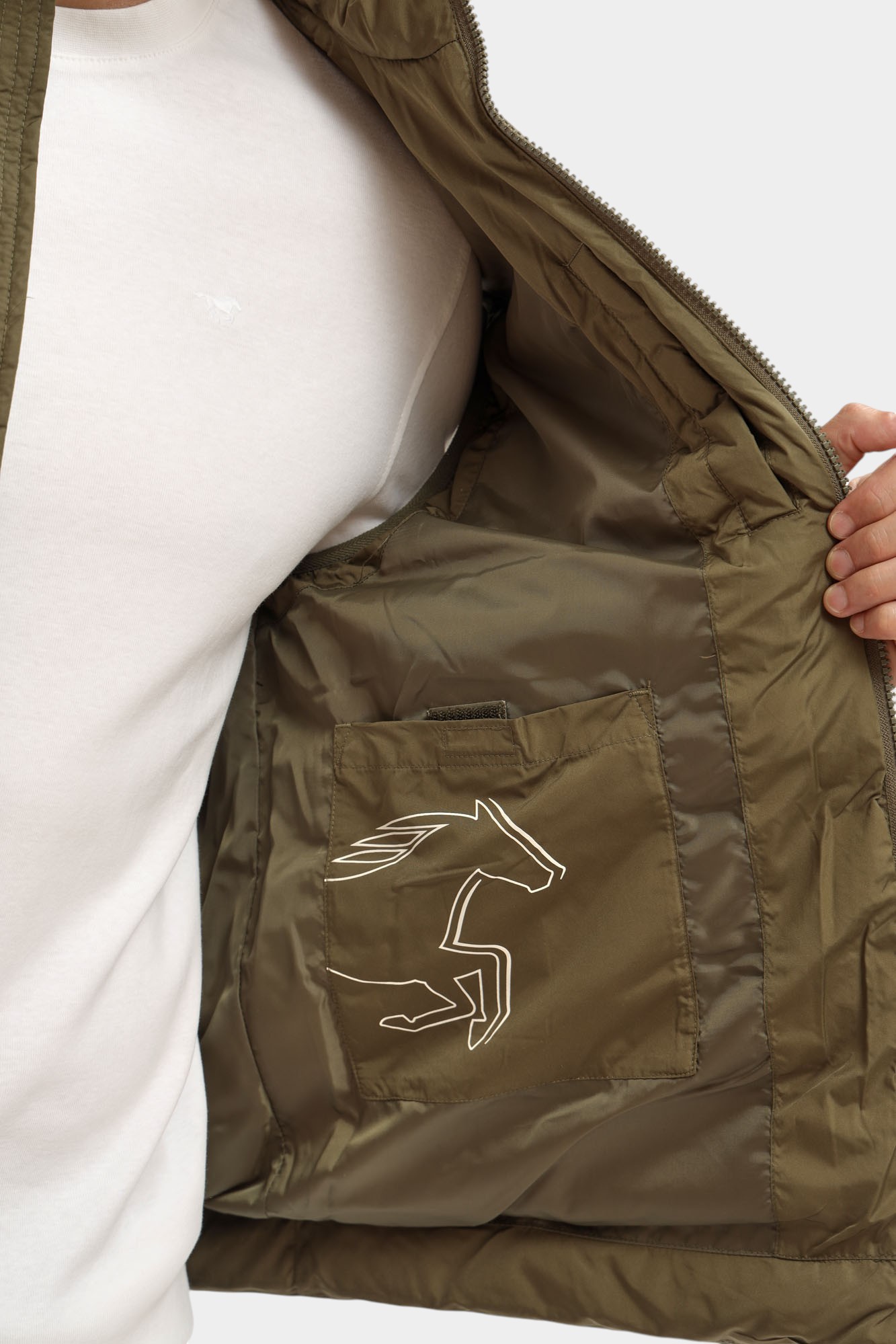 1016888 Жилет Mustang Зеленый