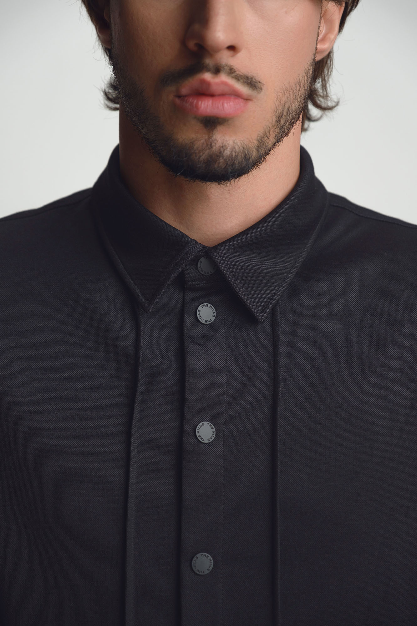 M-252-TH-56-2301 Рубашка д/р The Hills Черный