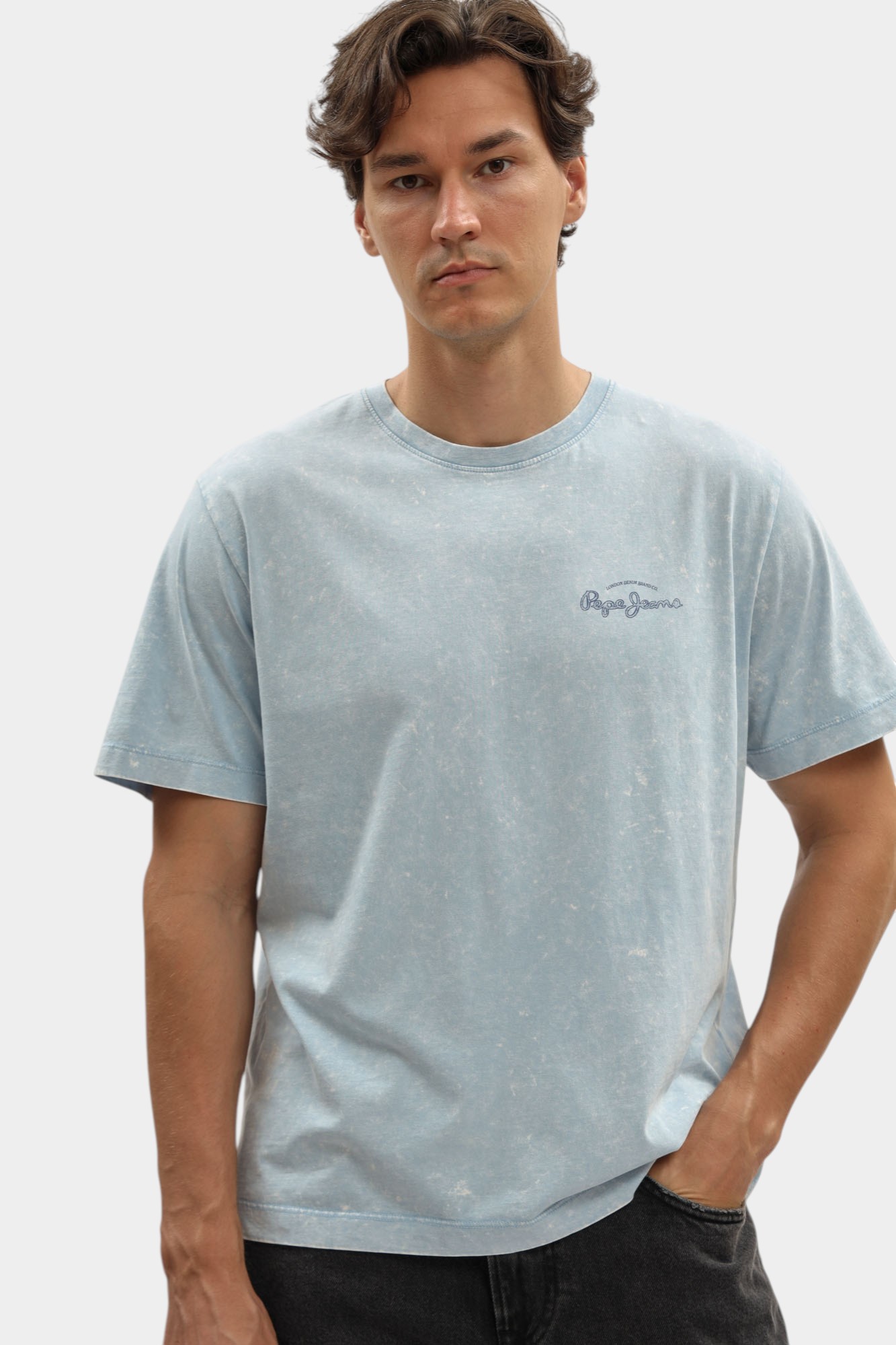 PM509960 Футболка Pepe Jeans Голубой