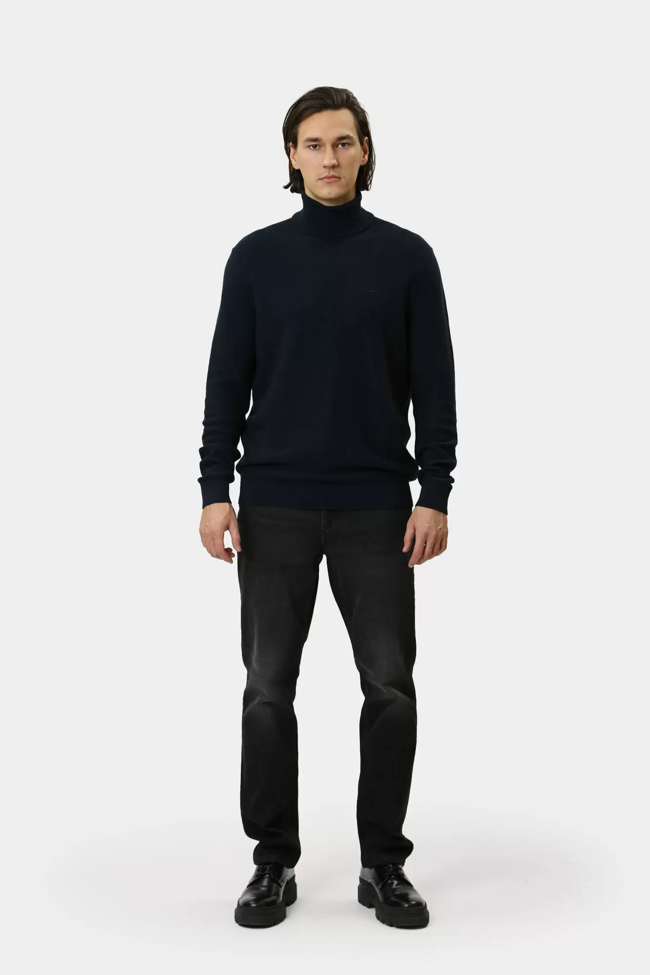 1015478 Водолазка Mustang Синий