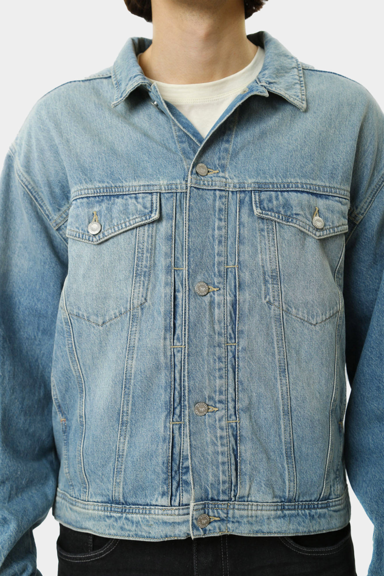 1015681-5000 Куртка джинсовая Mustang Синий