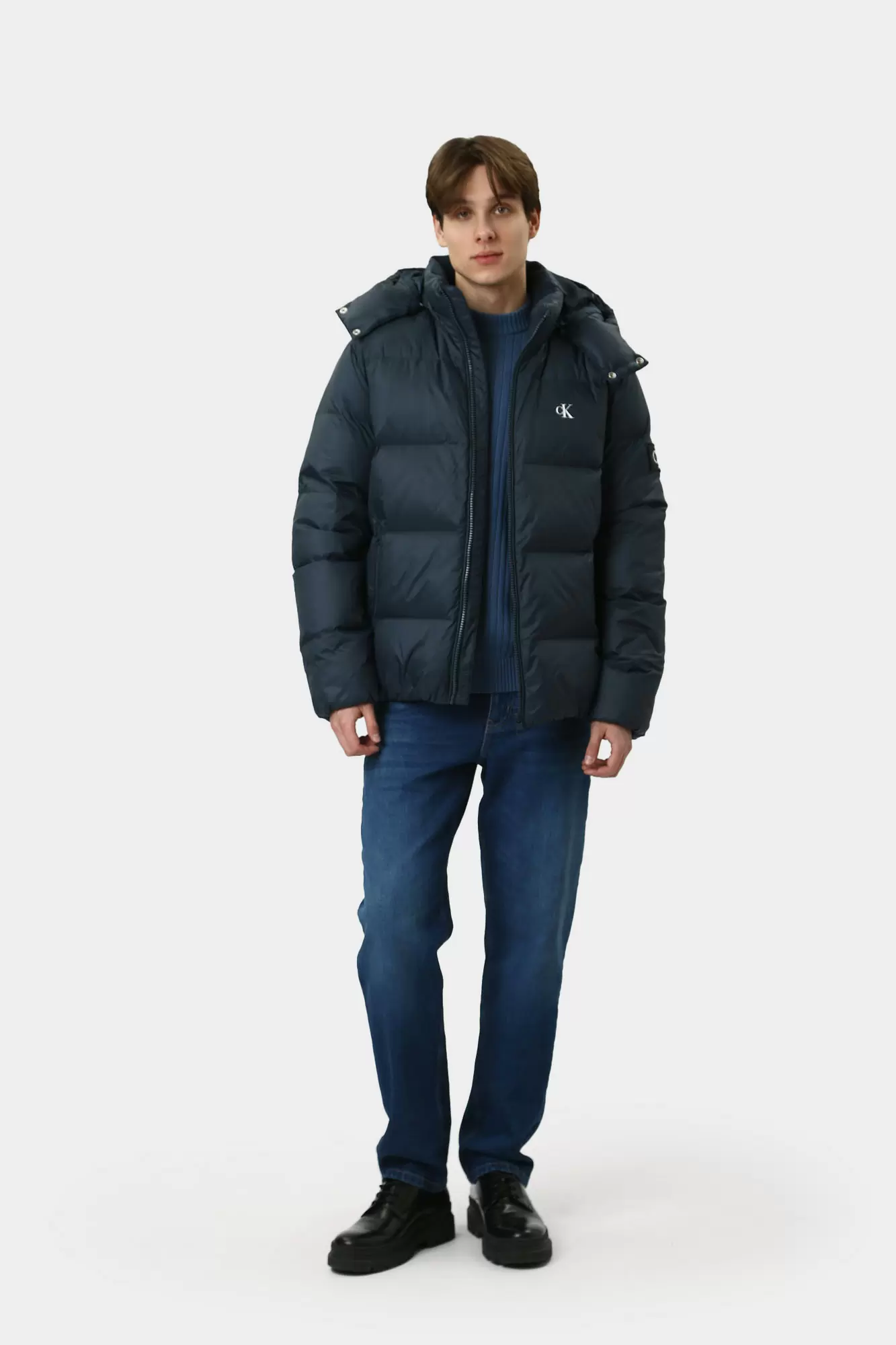 J30J325946 Куртка пуховая Calvin Klein Jeans Синий