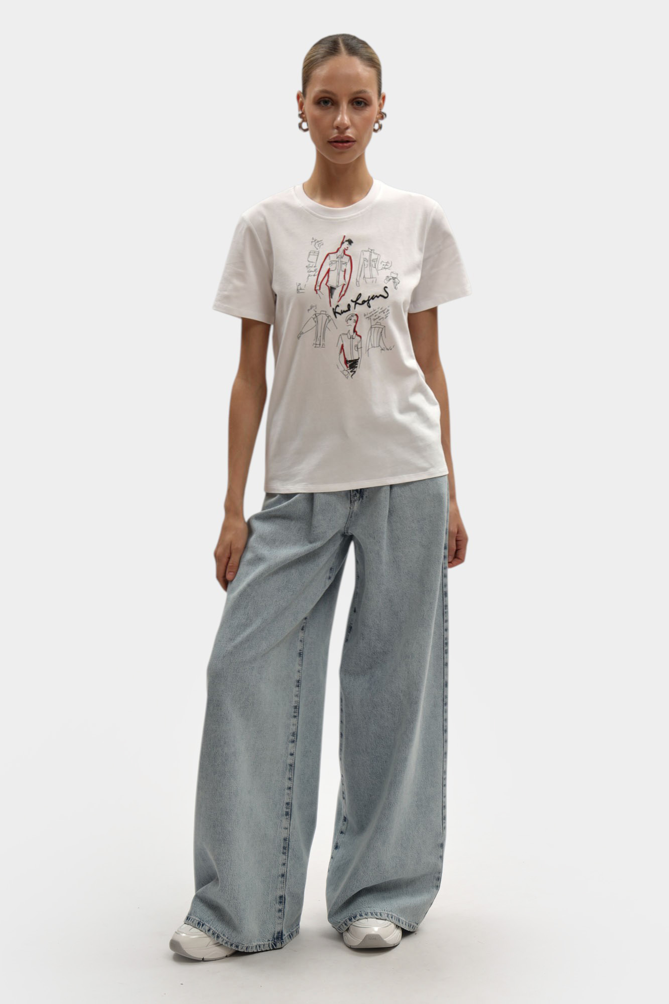 A3W17099 футболка karl lagerfeld