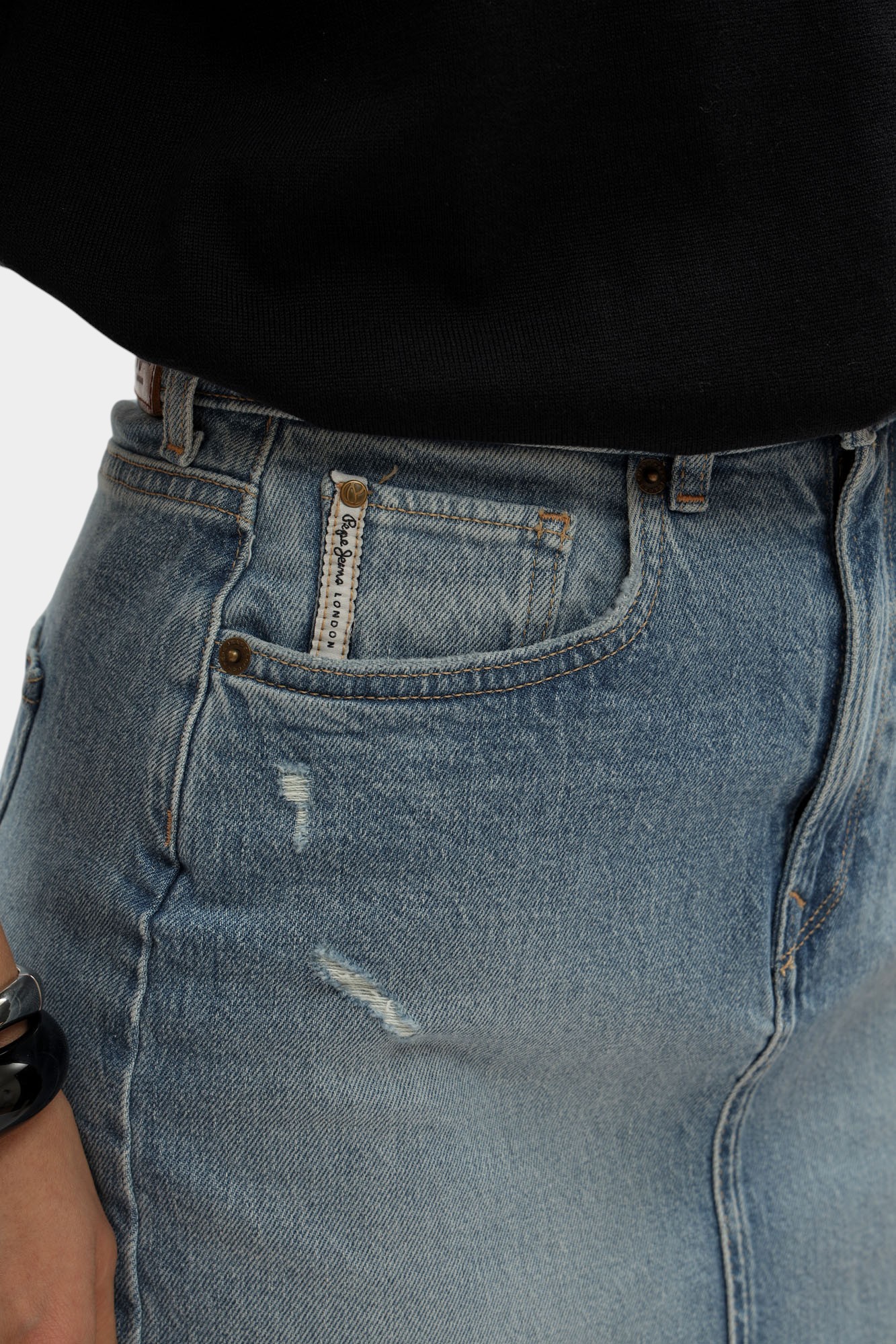 PL9011862WB юбка джинсовая pepe jeans 