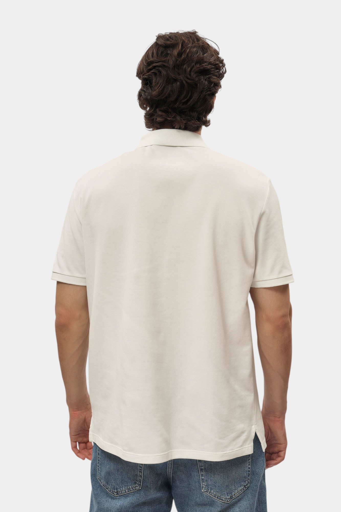 LV040EM269 Поло Calvin Klein Jeans Белый