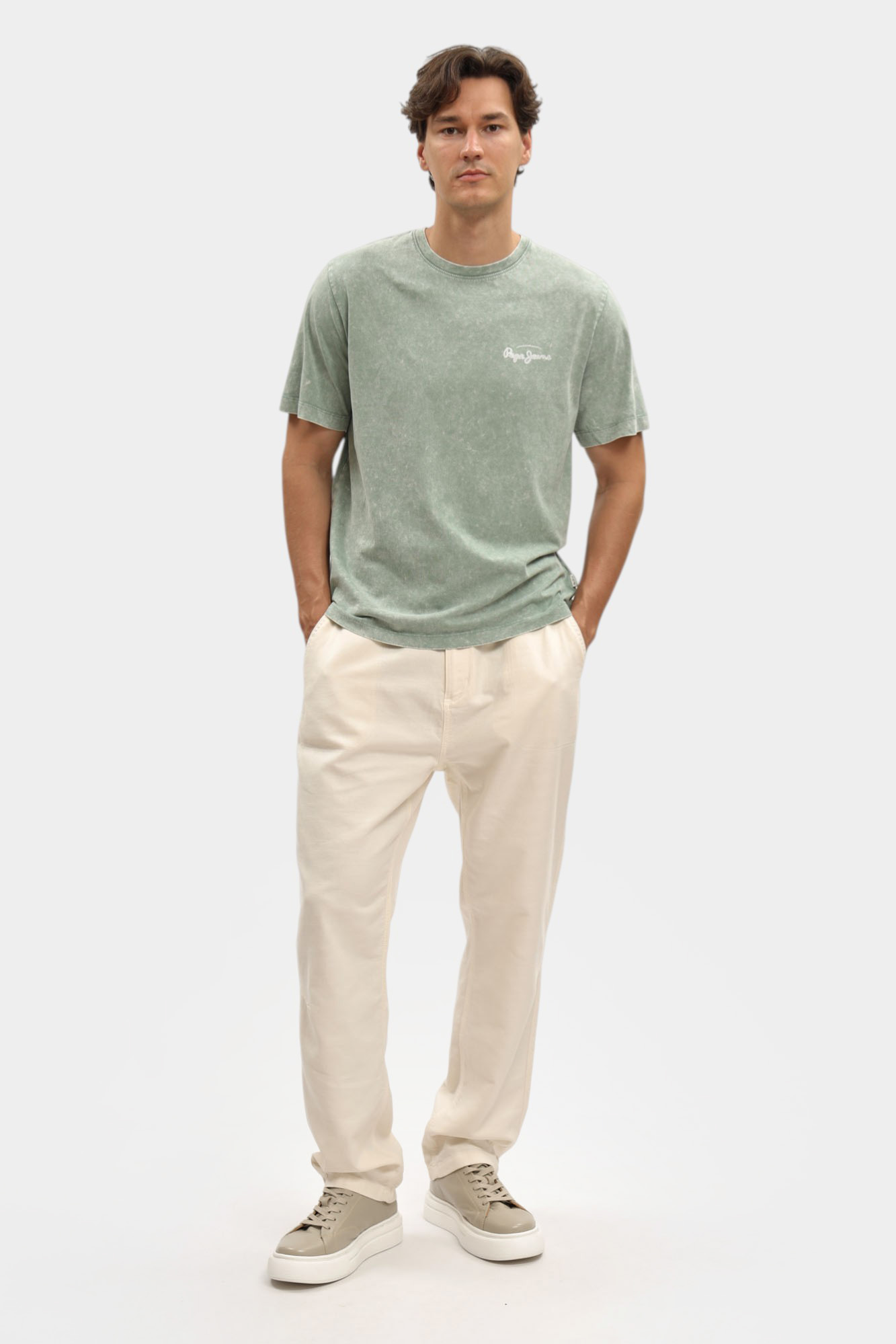 PM509960 Футболка Pepe Jeans Зеленый