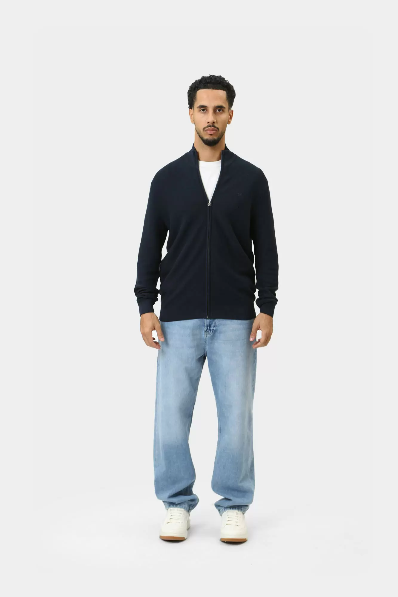 1015476 Кардиган Mustang Синий