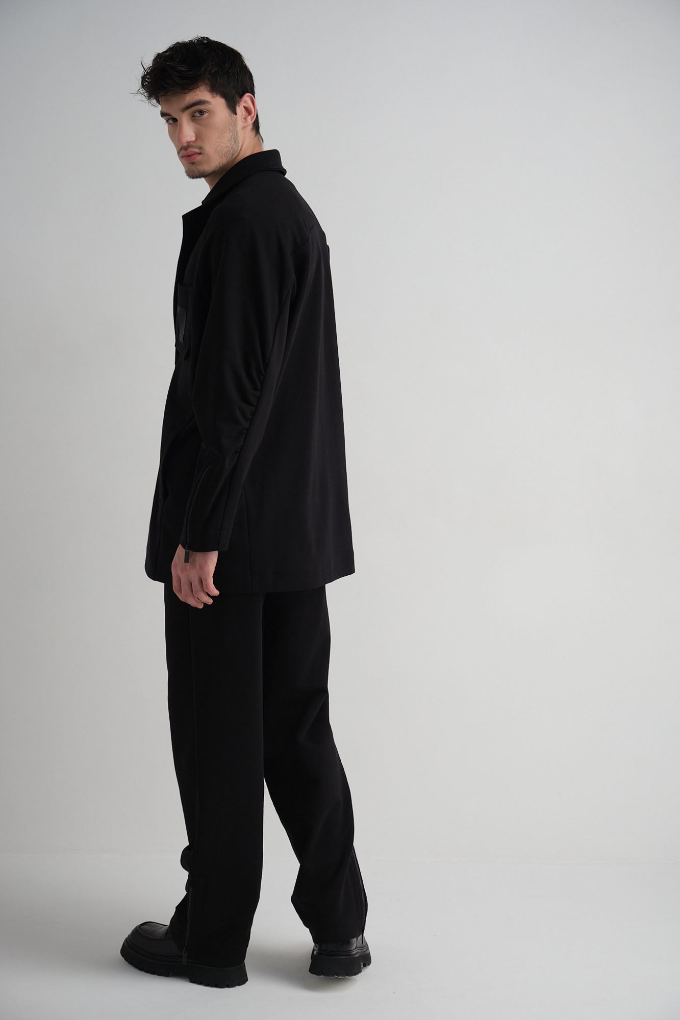 M-242-LE-20-0043 Пиджак The Hills Черный