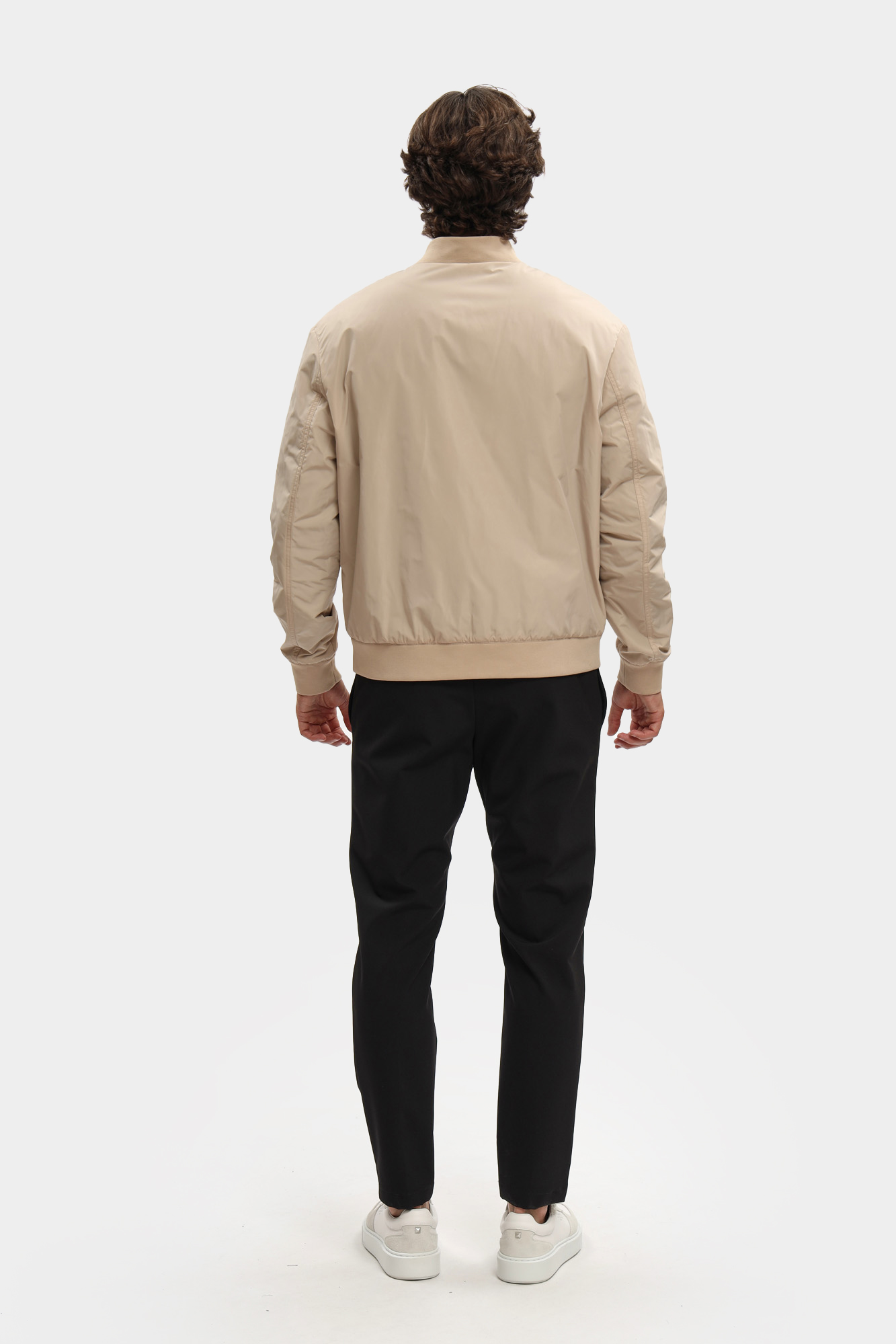 533501_505092 Бомбер Karl Lagerfeld Бежевый