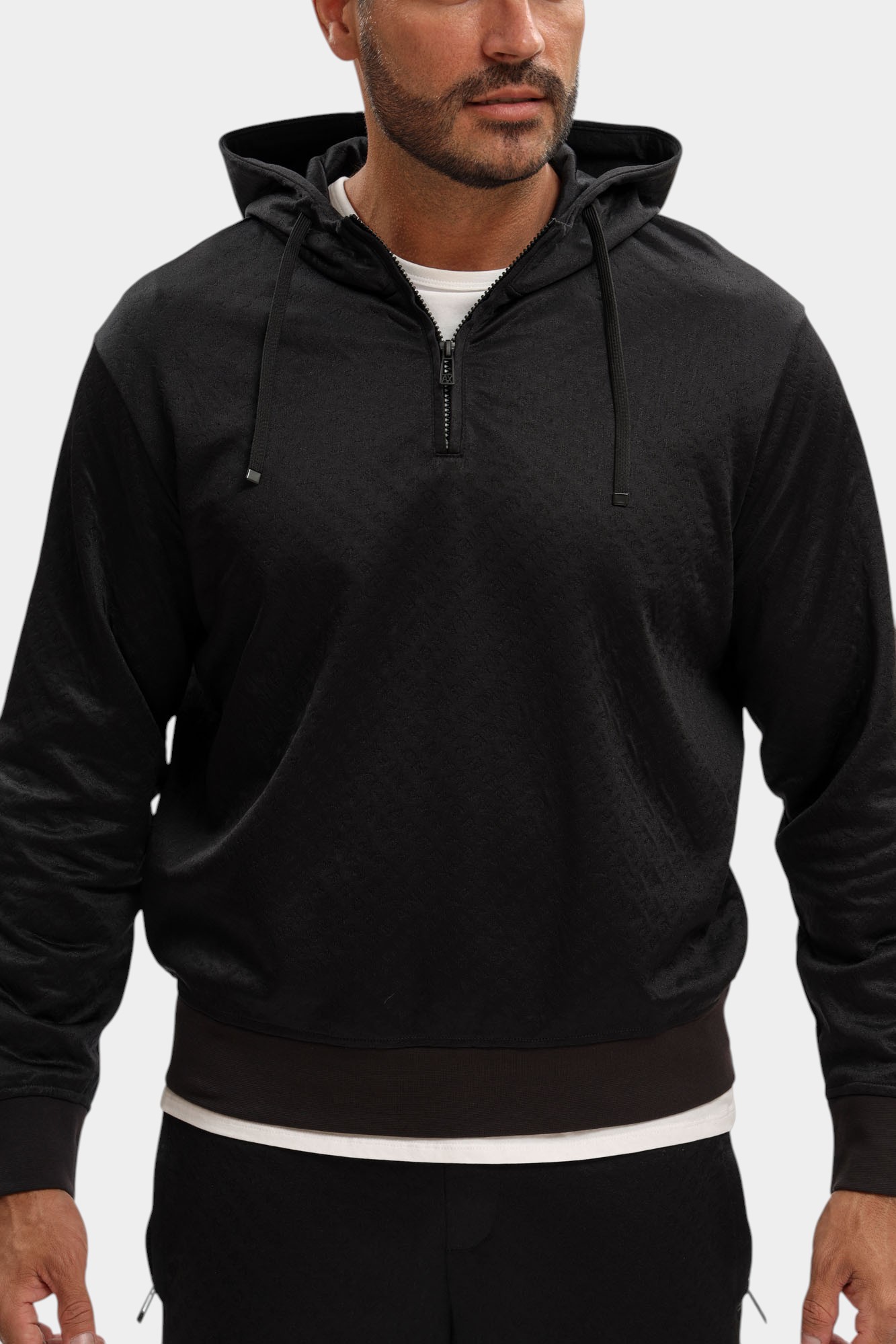 XM001355_AF16259 Худи Armani Exchange Черный