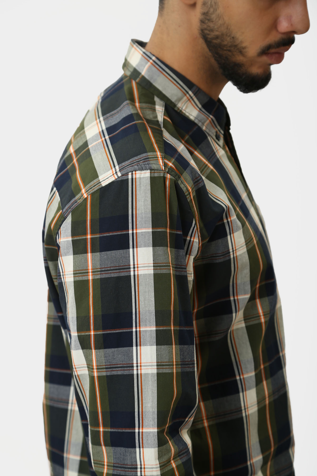 1015624 Рубашка д/р Mustang Зеленый