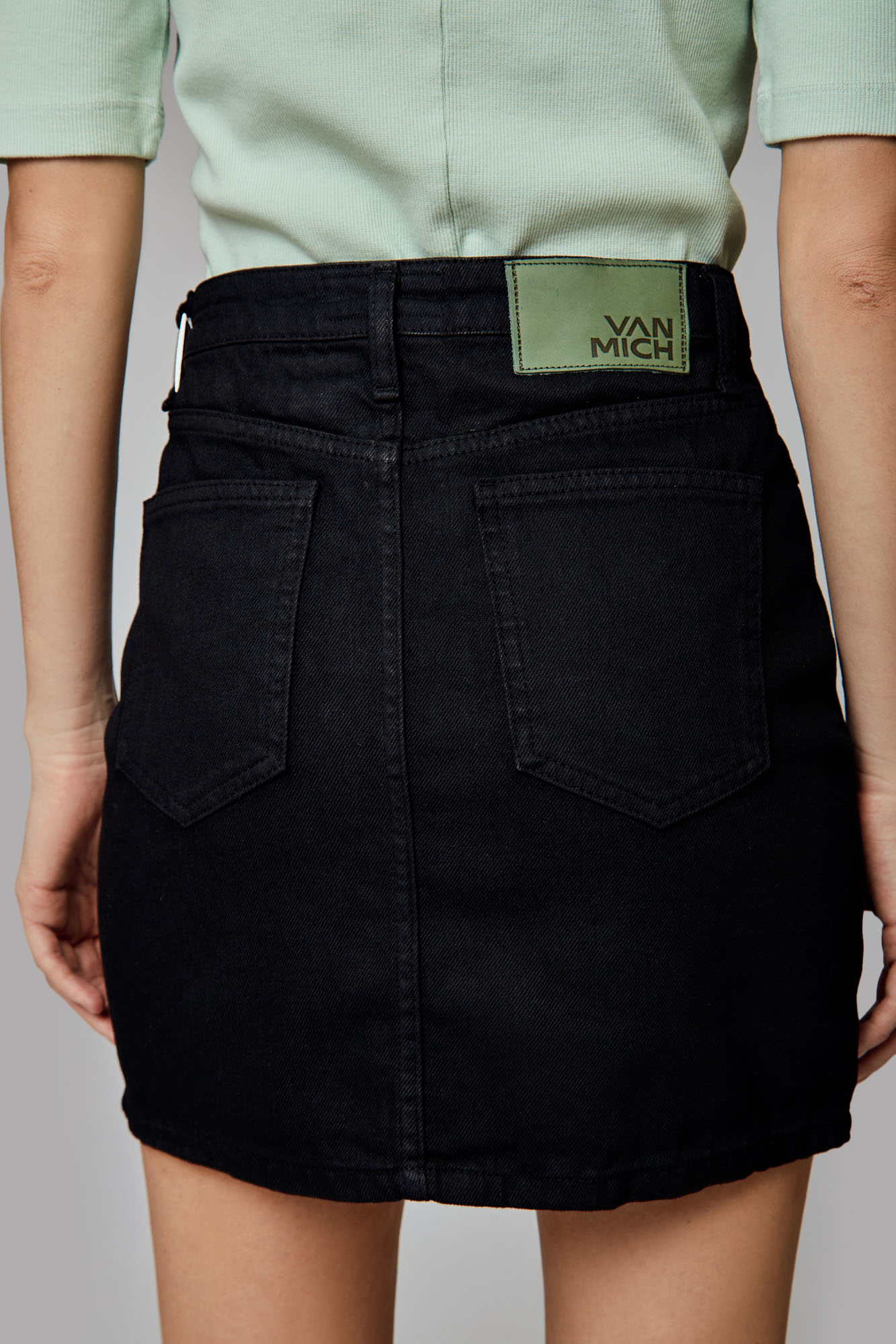 VW-OMA-33-336 юбка джинсовая van mich 
