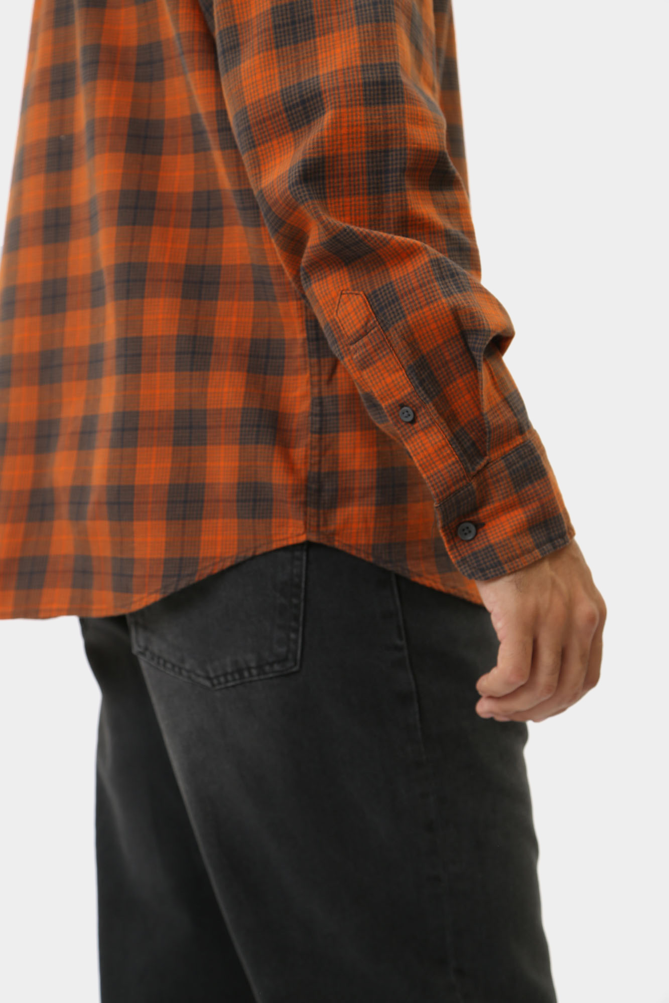 1015625 Рубашка д/р Mustang Красный