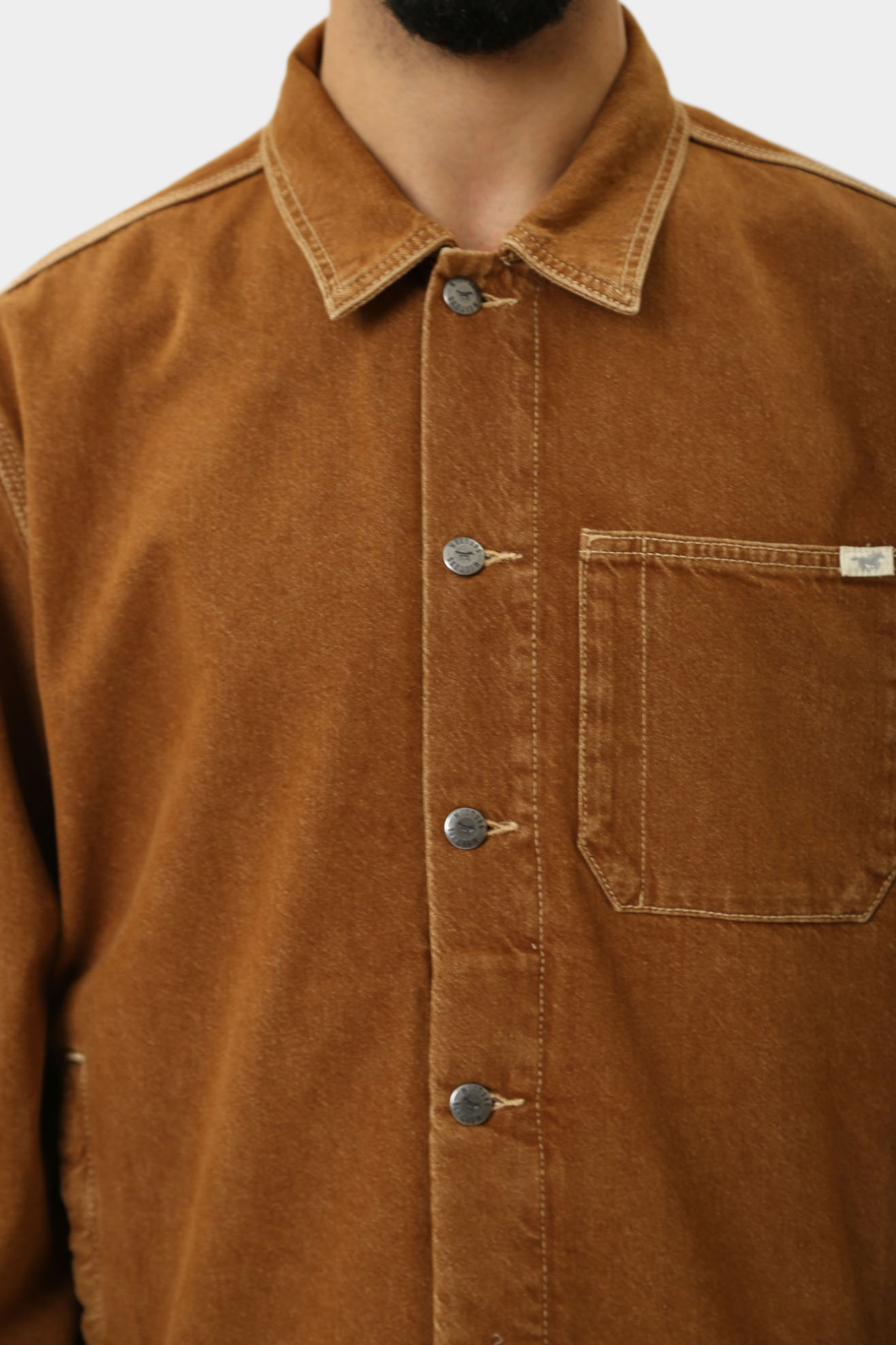 1015543 Куртка джинсовая Mustang Коричневый