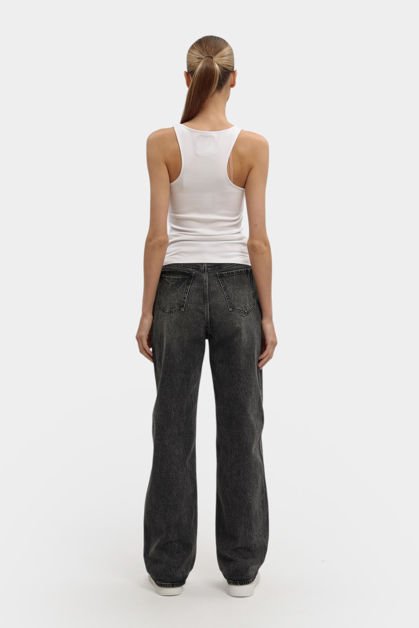 XW000100_AF16084 джинсы широкие armani exchange 