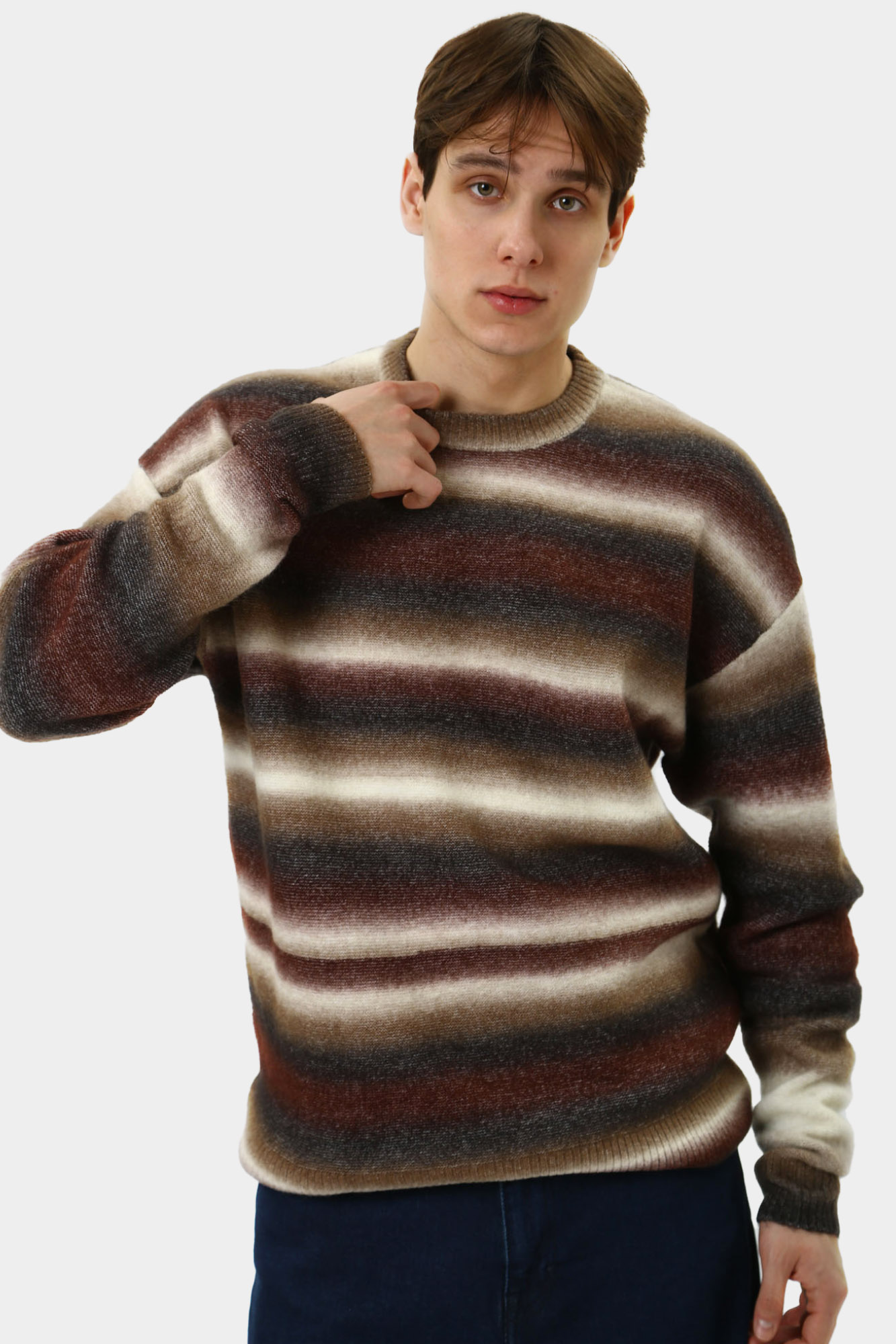 1015820 Джемпер Mustang Серый