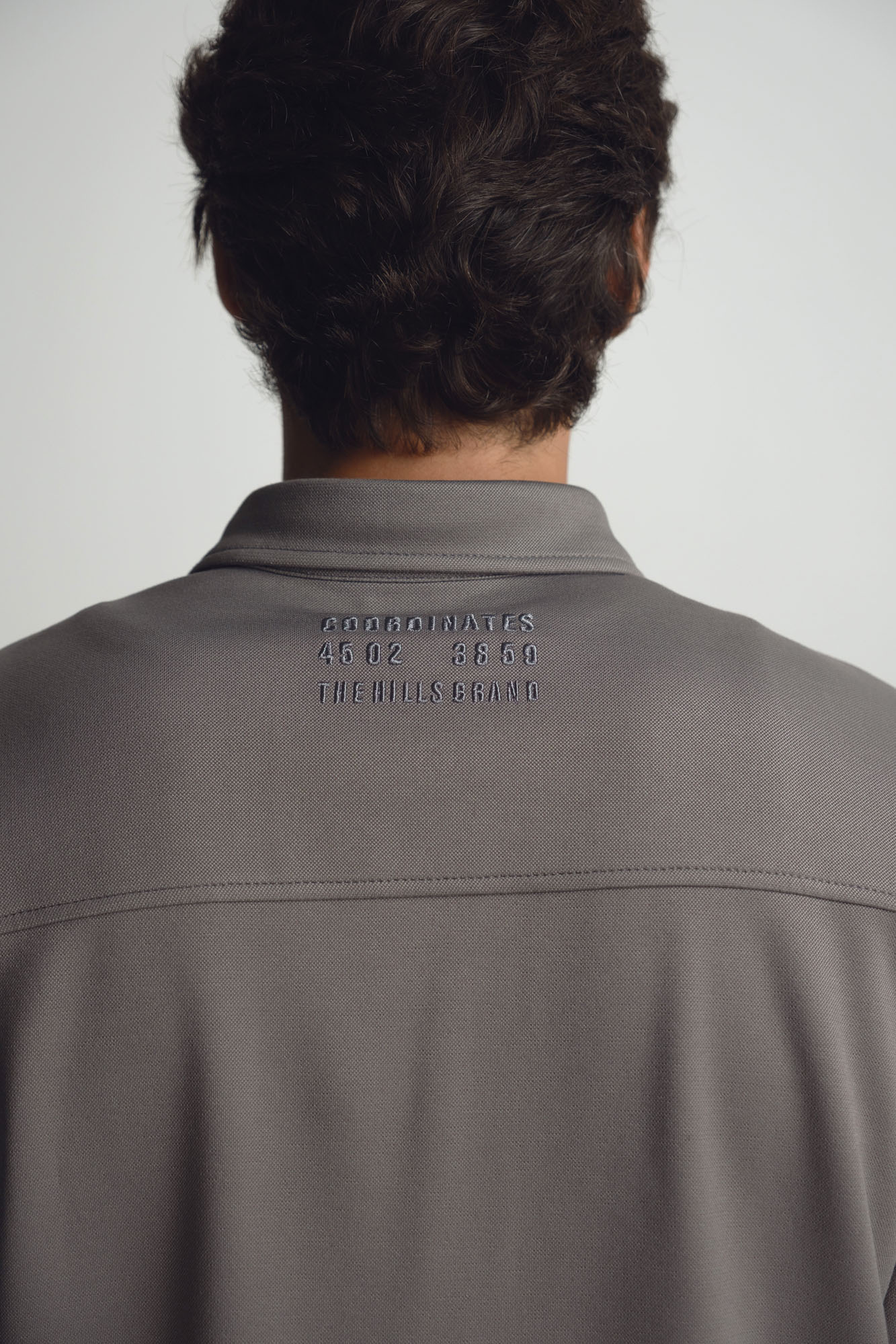 M-252-TH-56-2301 Рубашка д/р The Hills Серый