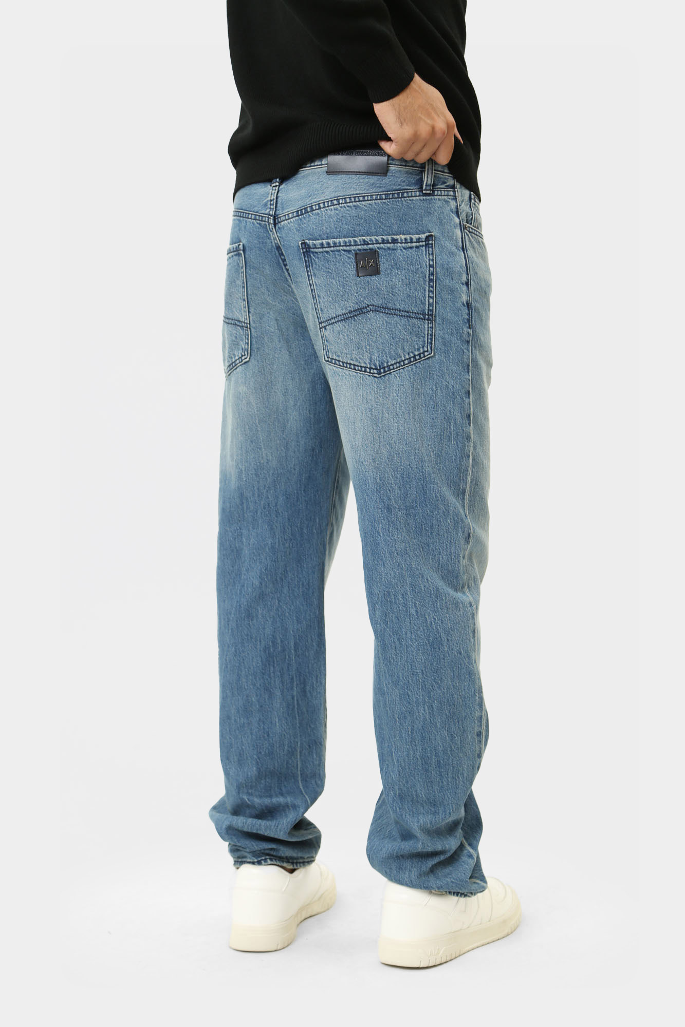 6DZJ88_Z1ZVZ Брюки джинсовые Armani Exchange Синий