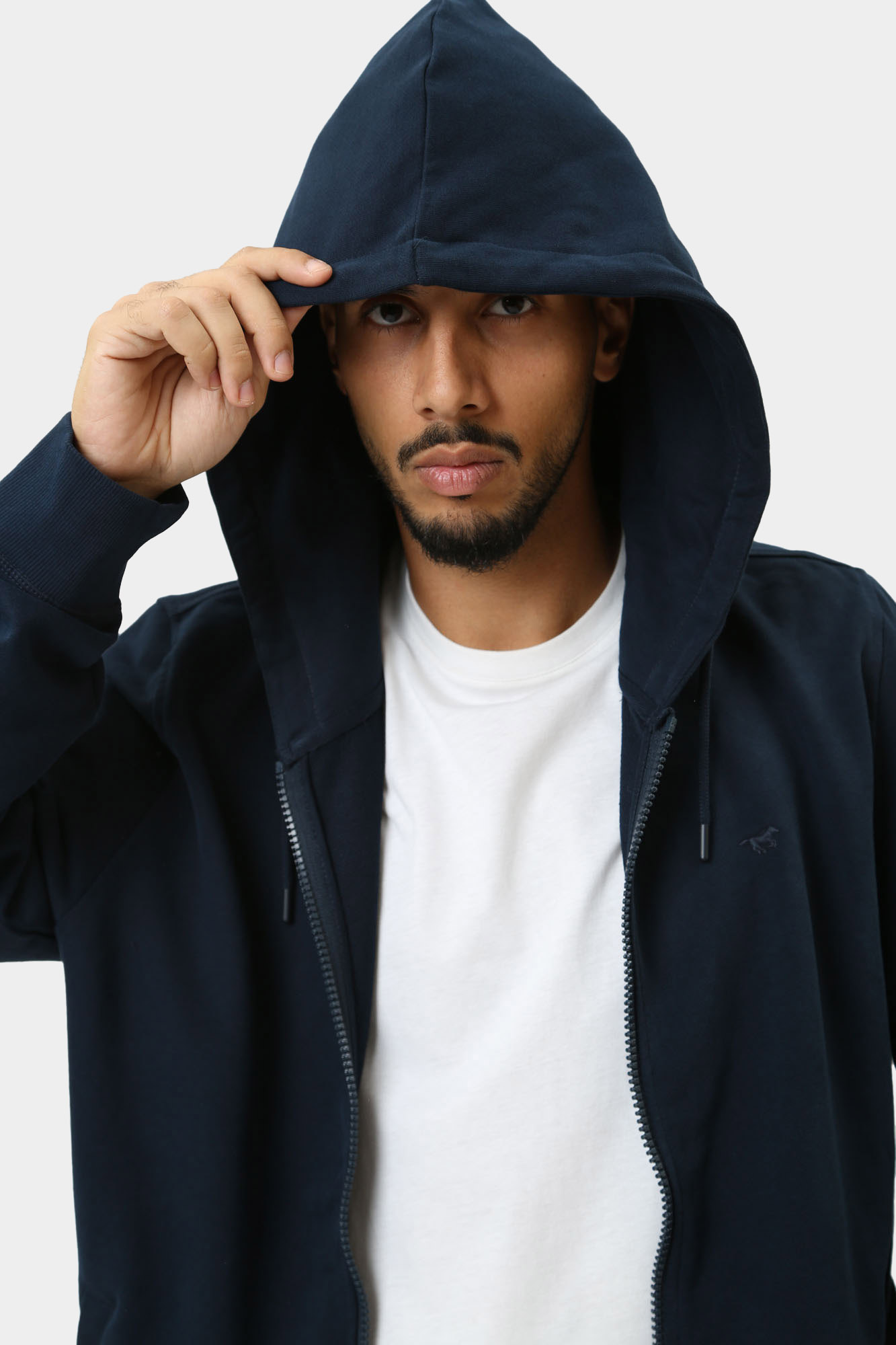 1015631 Толстовка н/з Mustang Синий