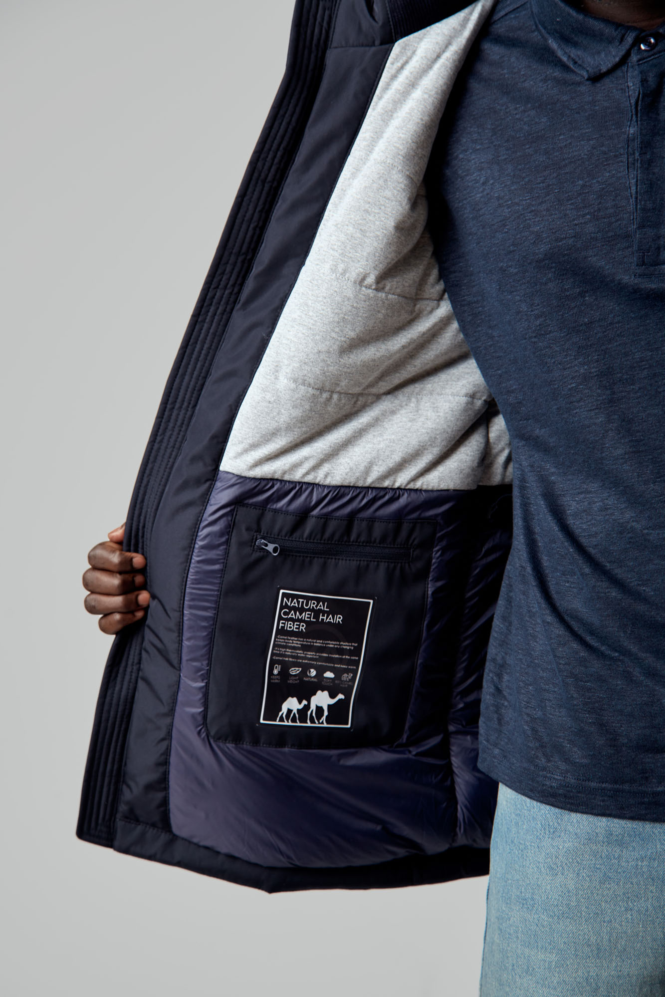 VM-CRI-52-330 Парка Van Mich Синий