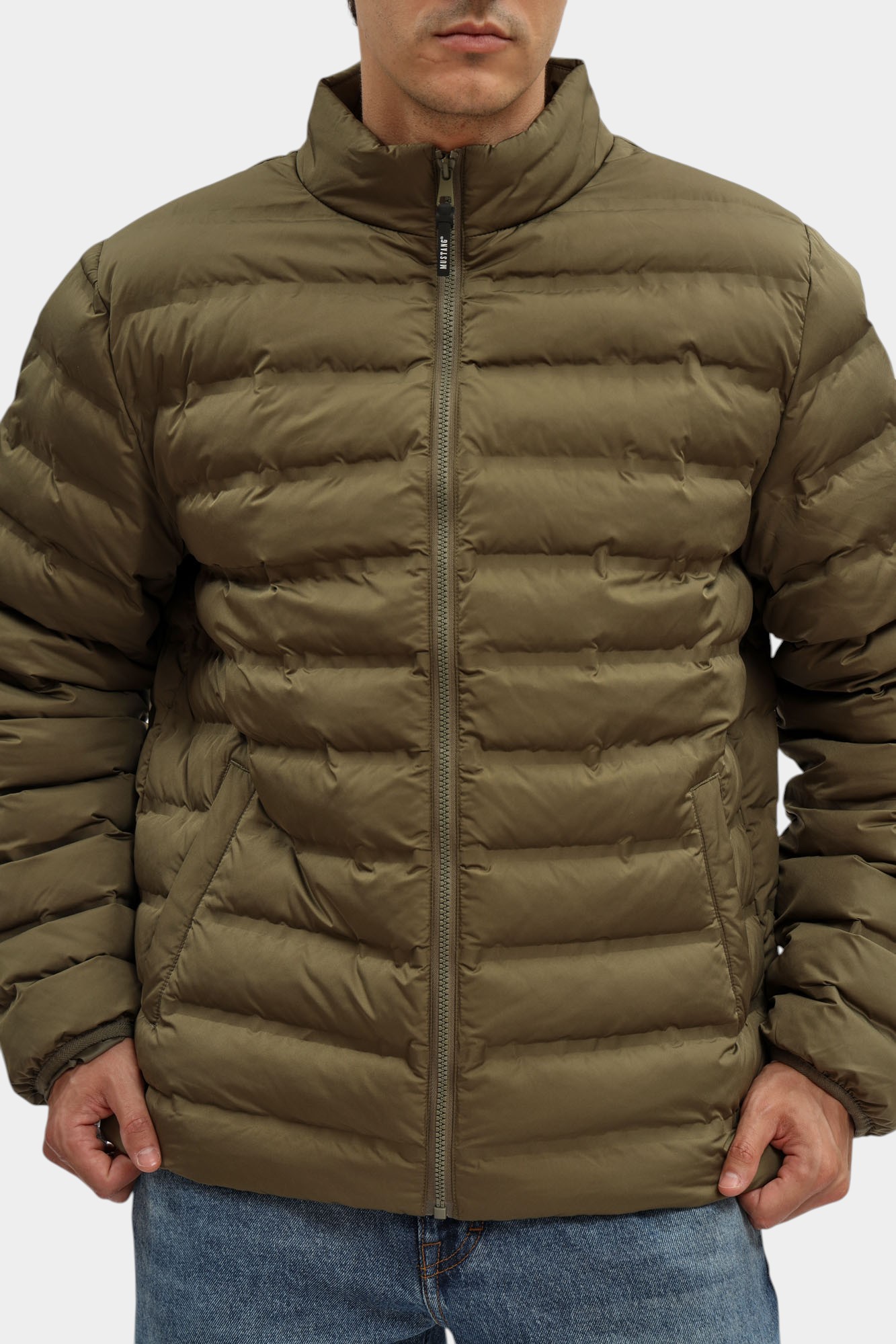 1016890 Куртка лёгкая Mustang Зеленый