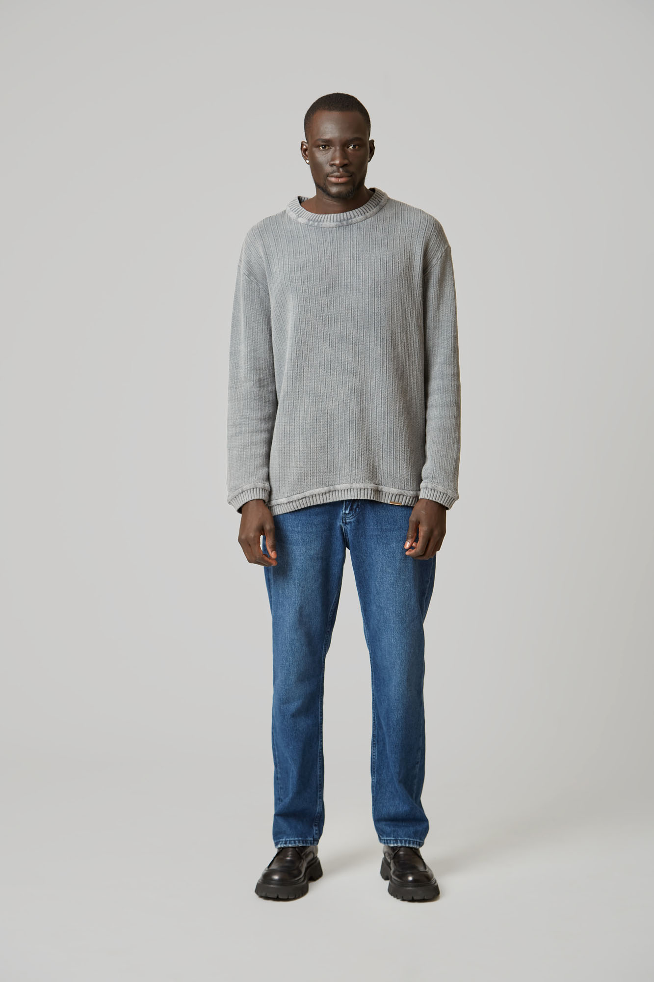 VM-ERK-34-313 Джемпер Van Mich Серый