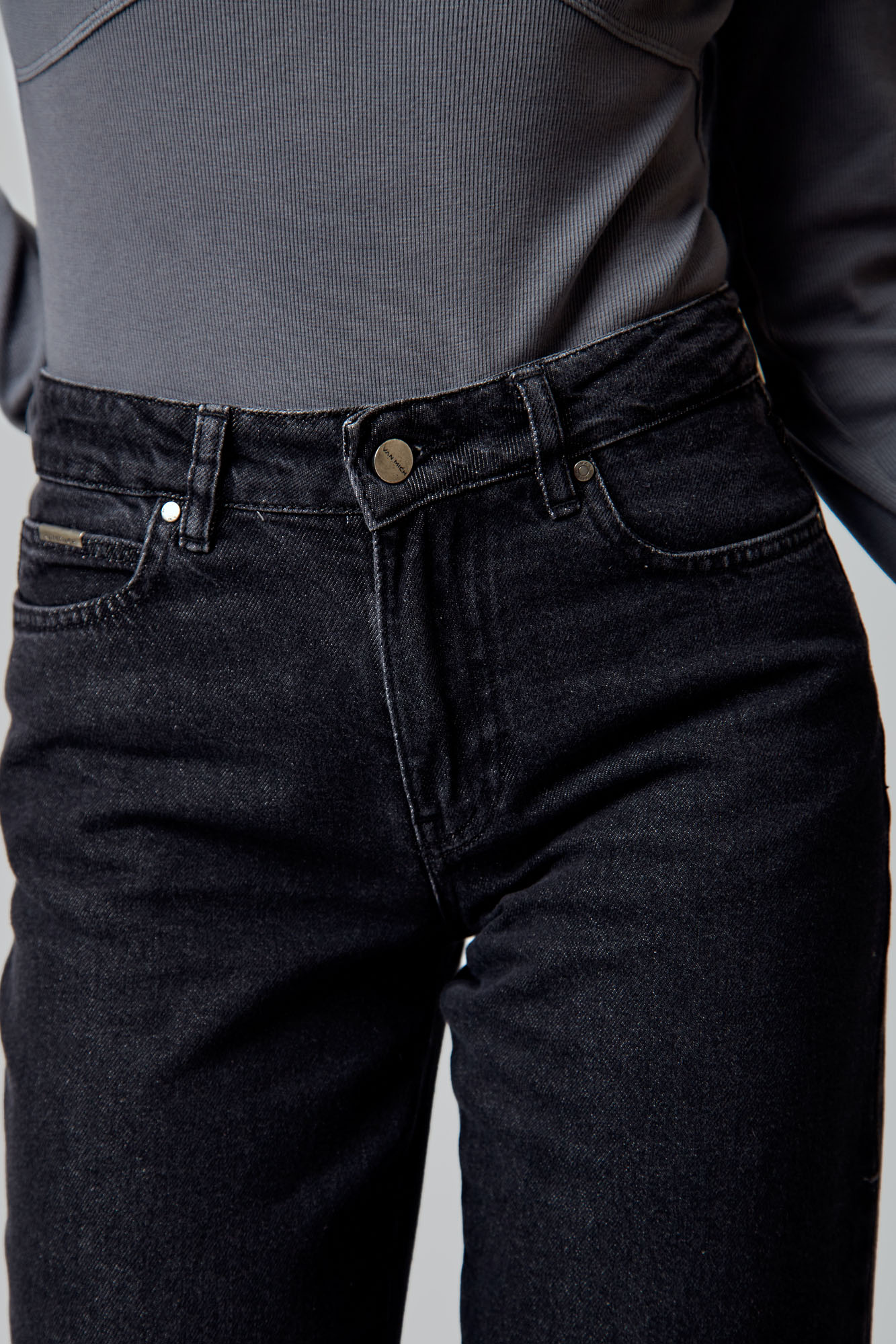 VW-OMA-33-341 брюки джинсовые van mich 