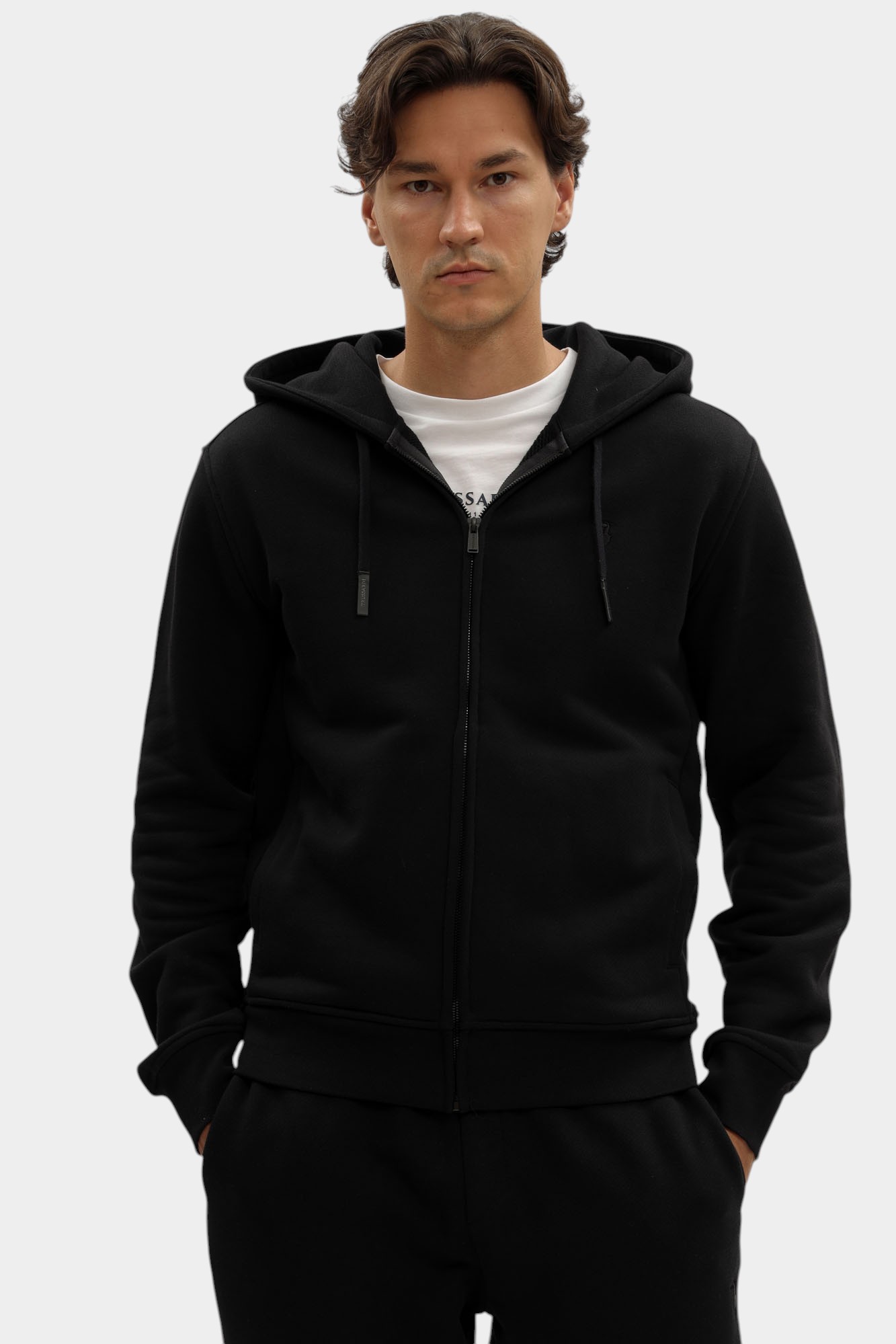 G8068000028N-MF503F01-83Y3 Толстовка Trussardi Черный