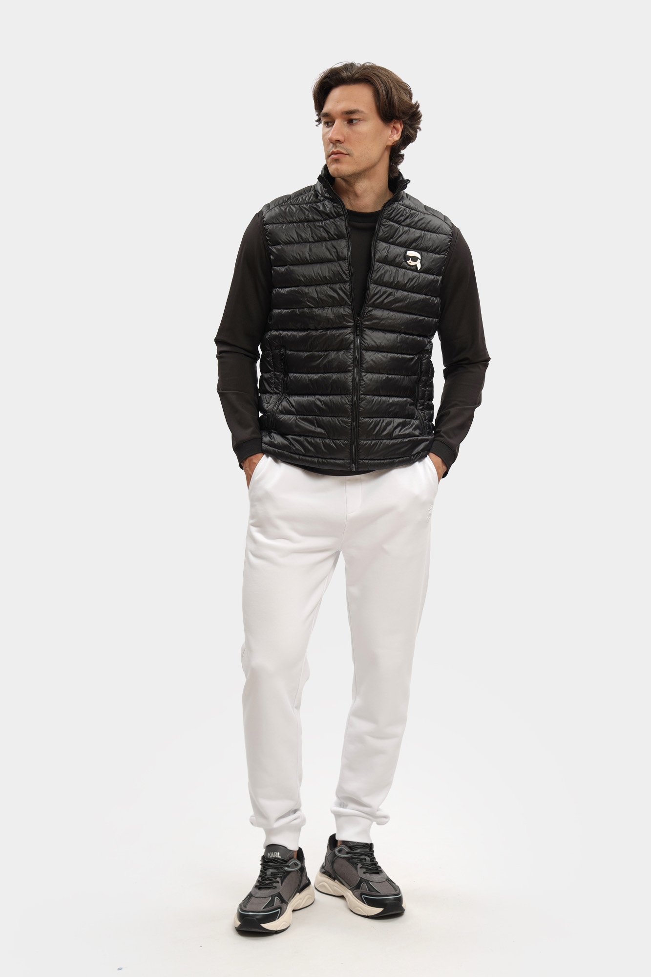 500590_505711 Жилет Karl Lagerfeld Черный