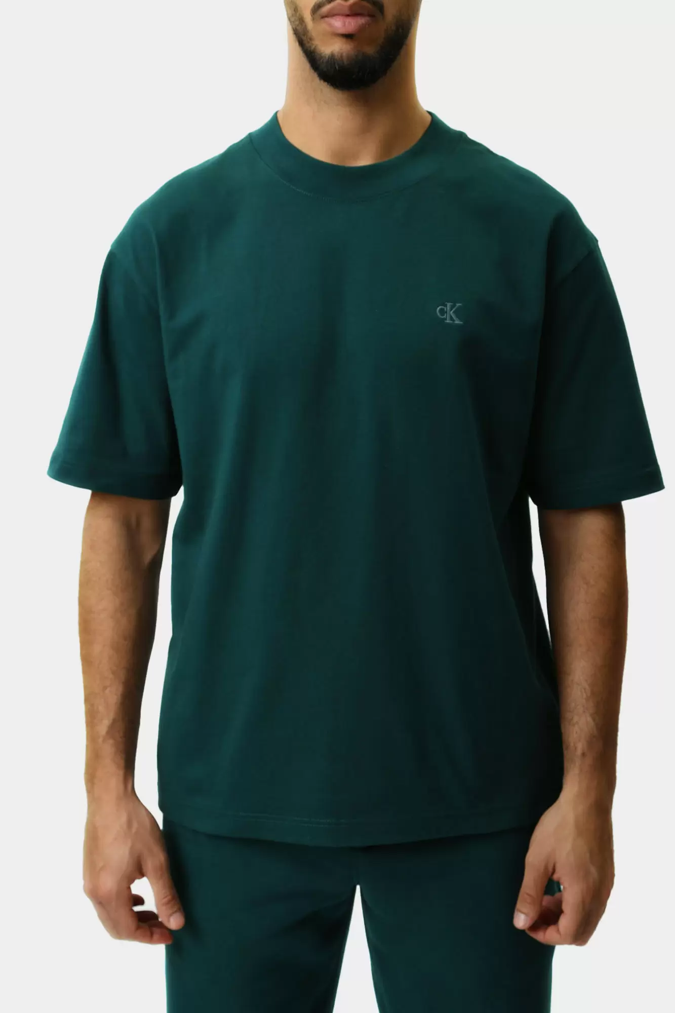 J30J326458 Футболка Calvin Klein Jeans Зеленый