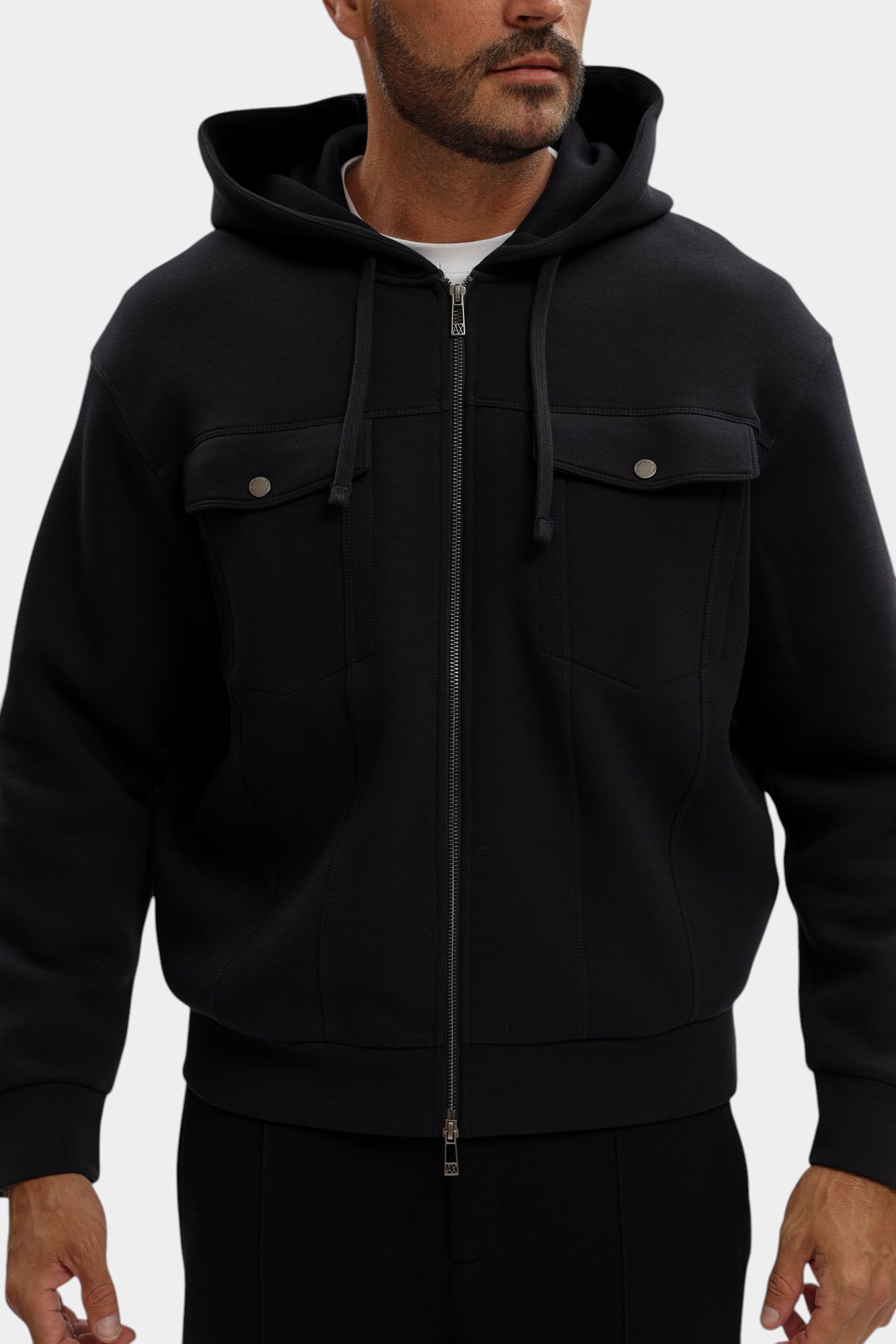 XM000967_AF16222 Толстовка с/к Armani Exchange Синий