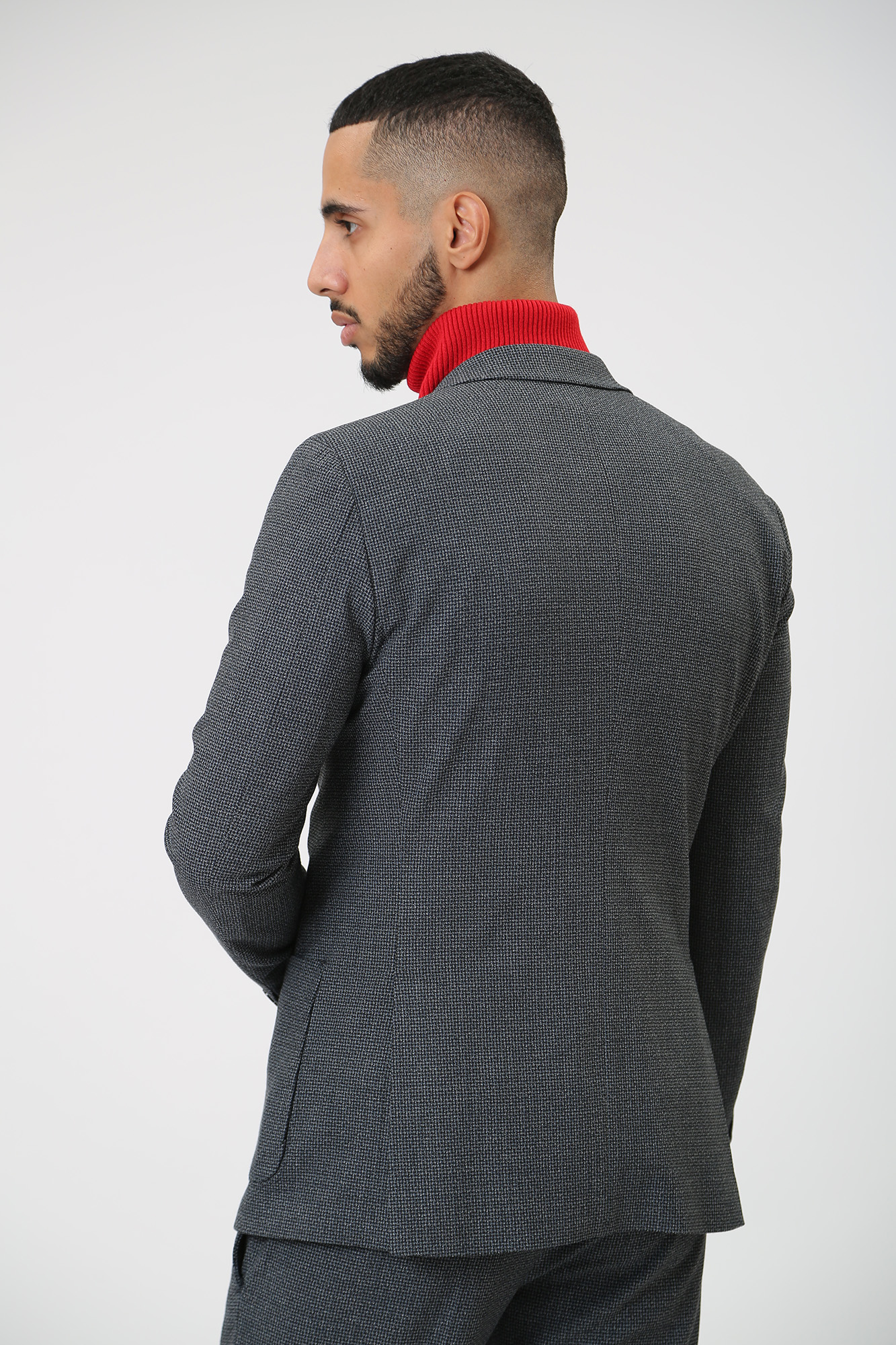 30034023_10014521 Пиджак классический Strellson Синий