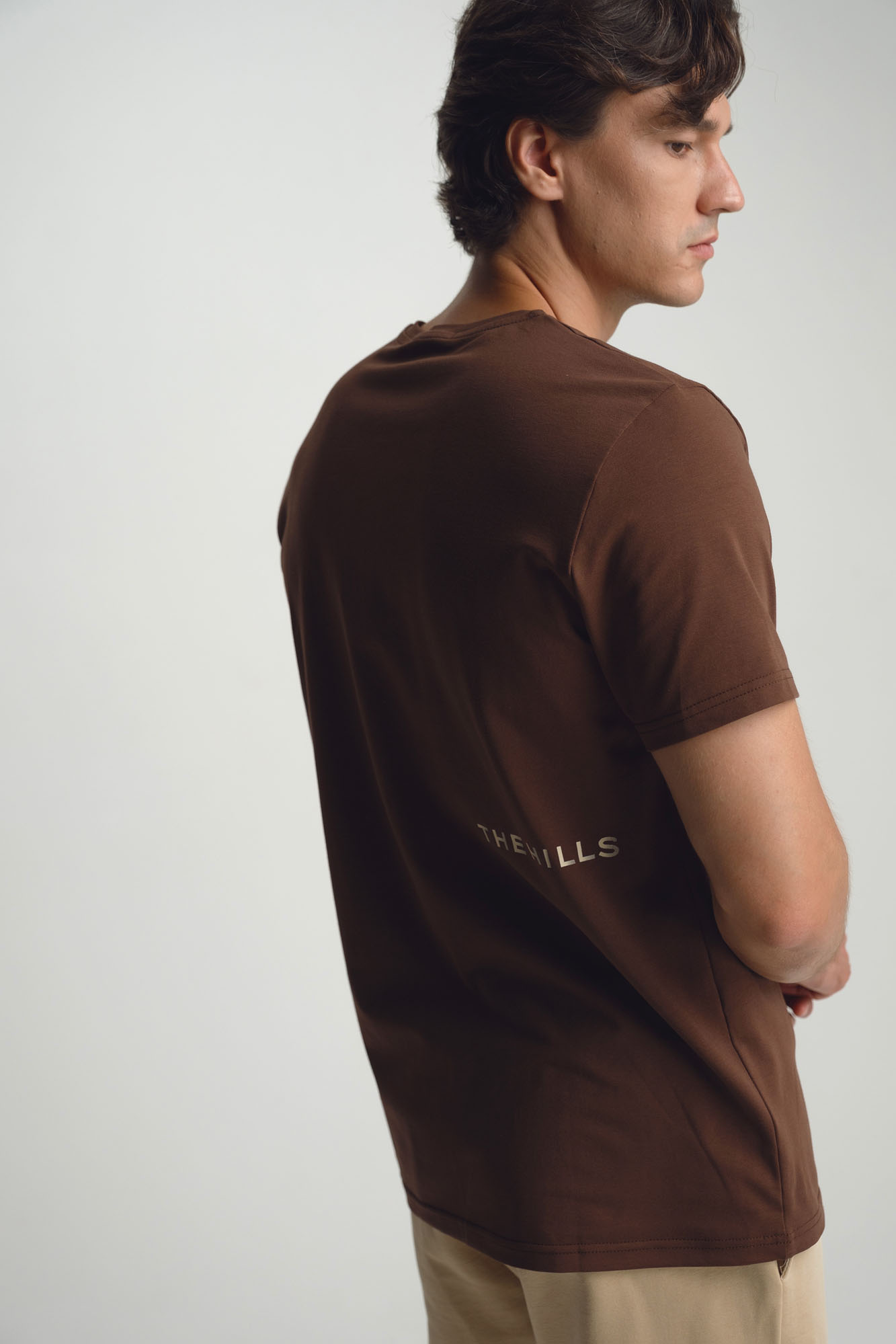 M-252-P-22-0705 Футболка The Hills Коричневый