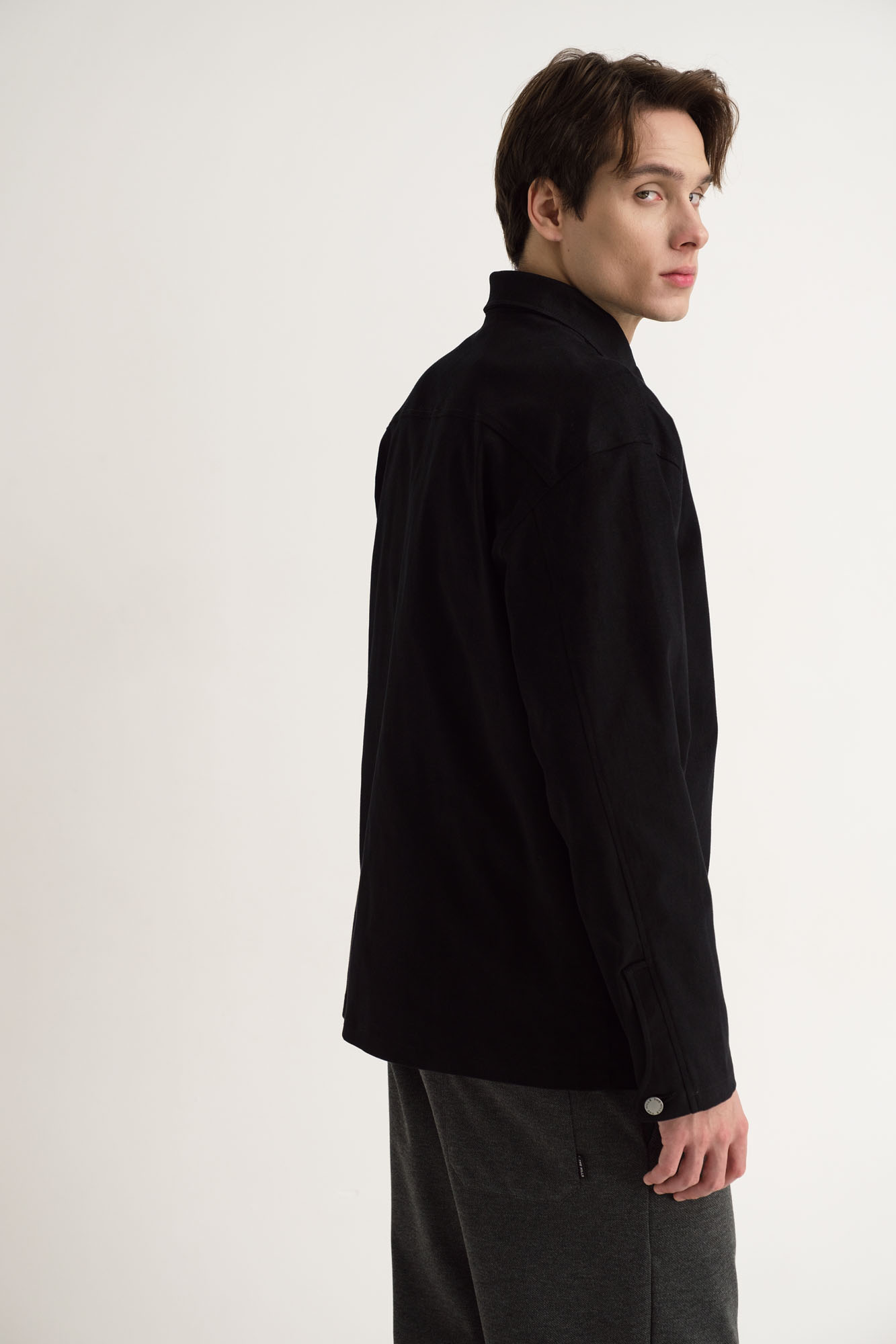 M-242-TH-56-0075 Рубашка д/р The Hills Черный