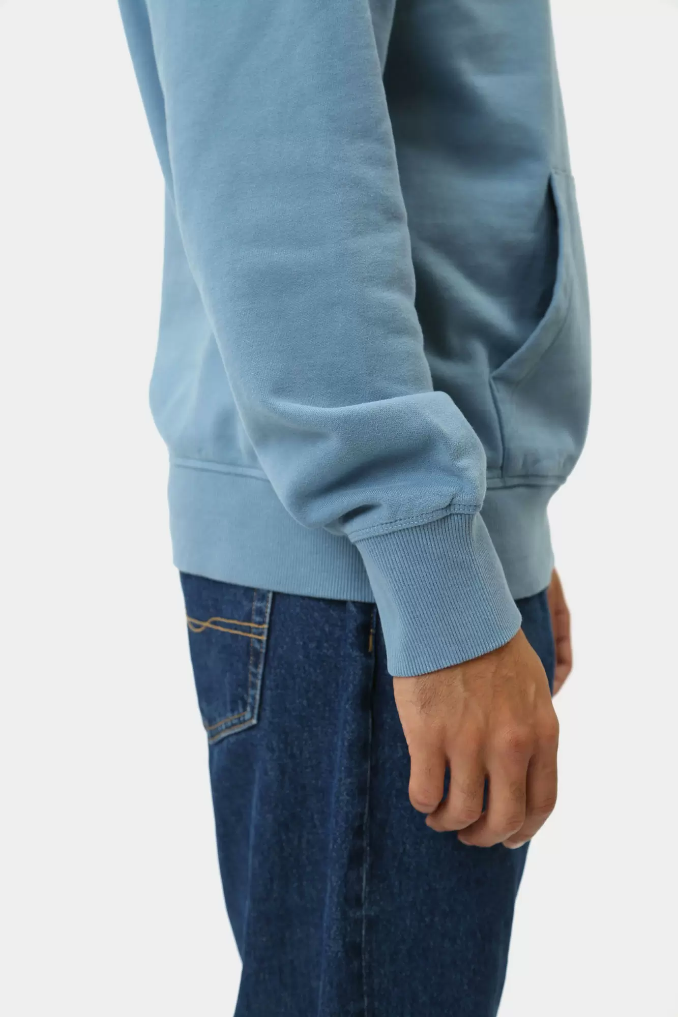 1015641 Худи Mustang Голубой