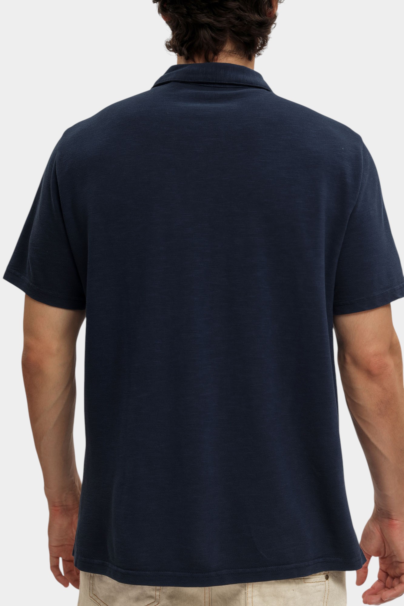 1016505 Поло Mustang Синий