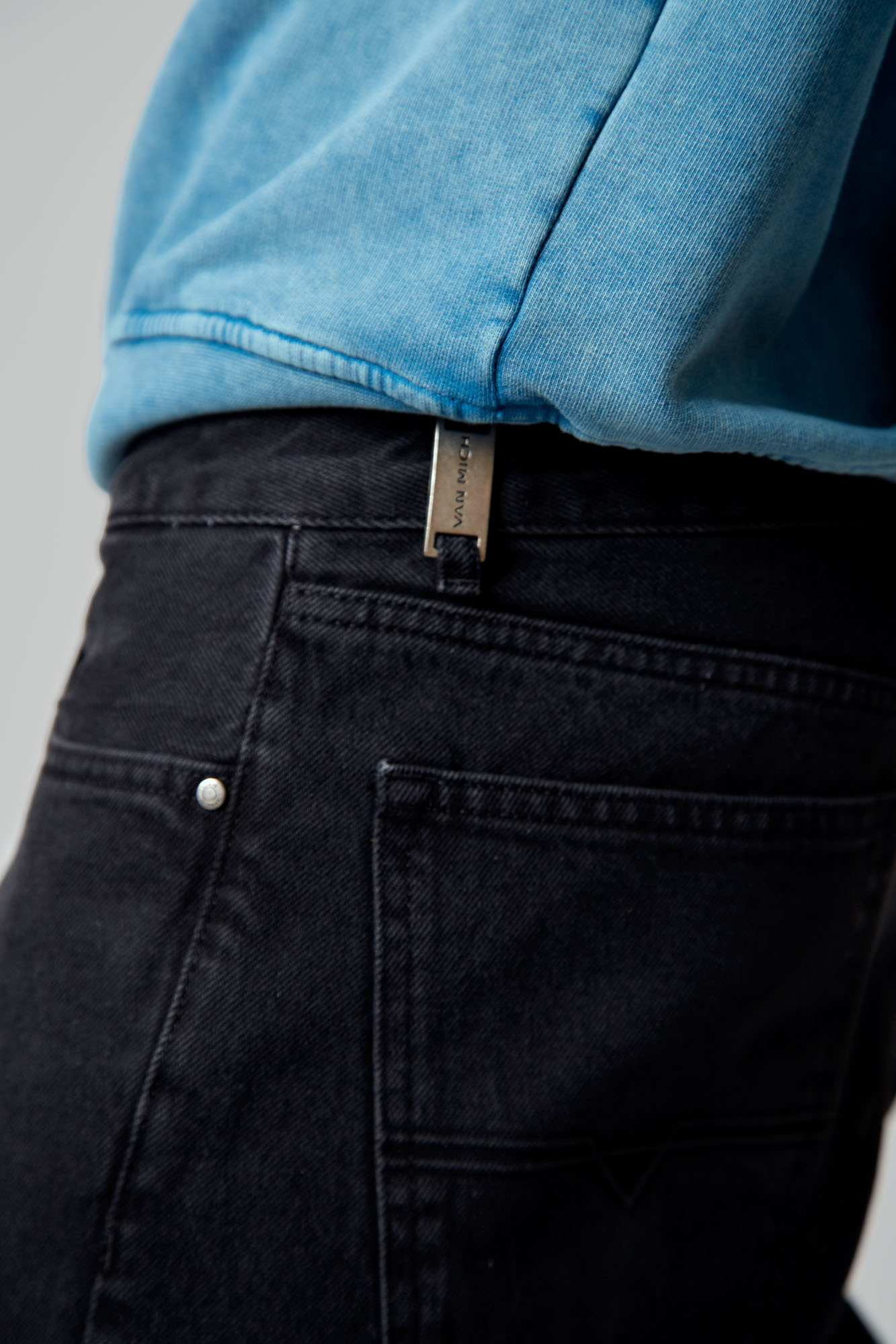 VM-OMA-33-357 Брюки джинсовые Van Mich Серый