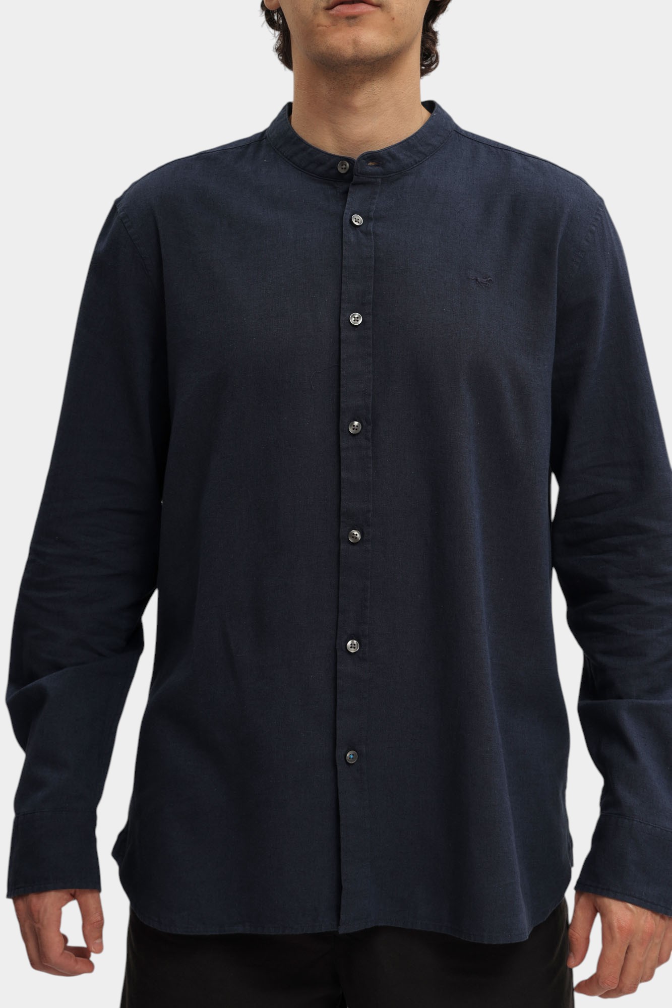 1016469 Рубашка Mustang Синий