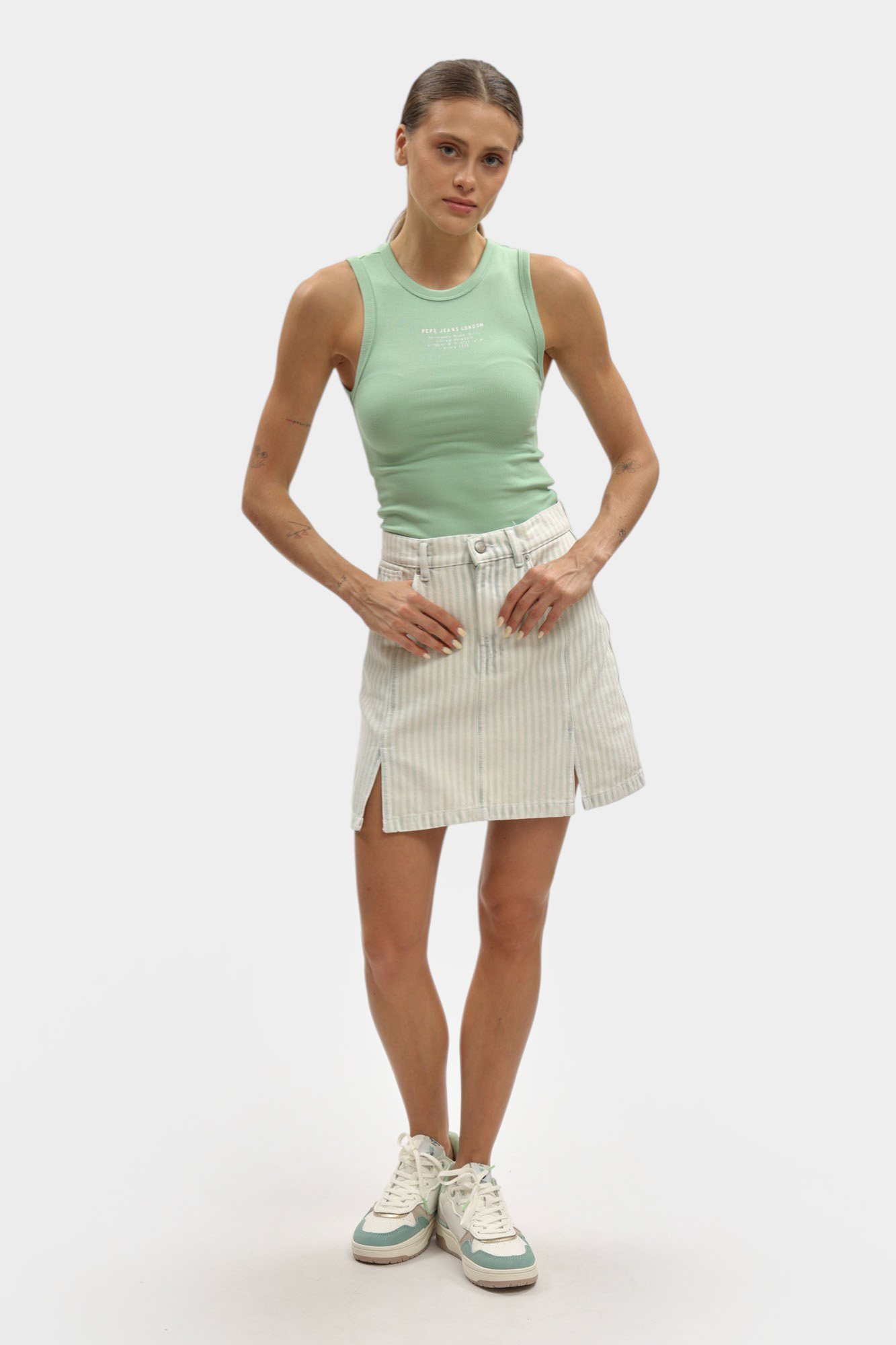 PL901230 юбка джинсовая pepe jeans 