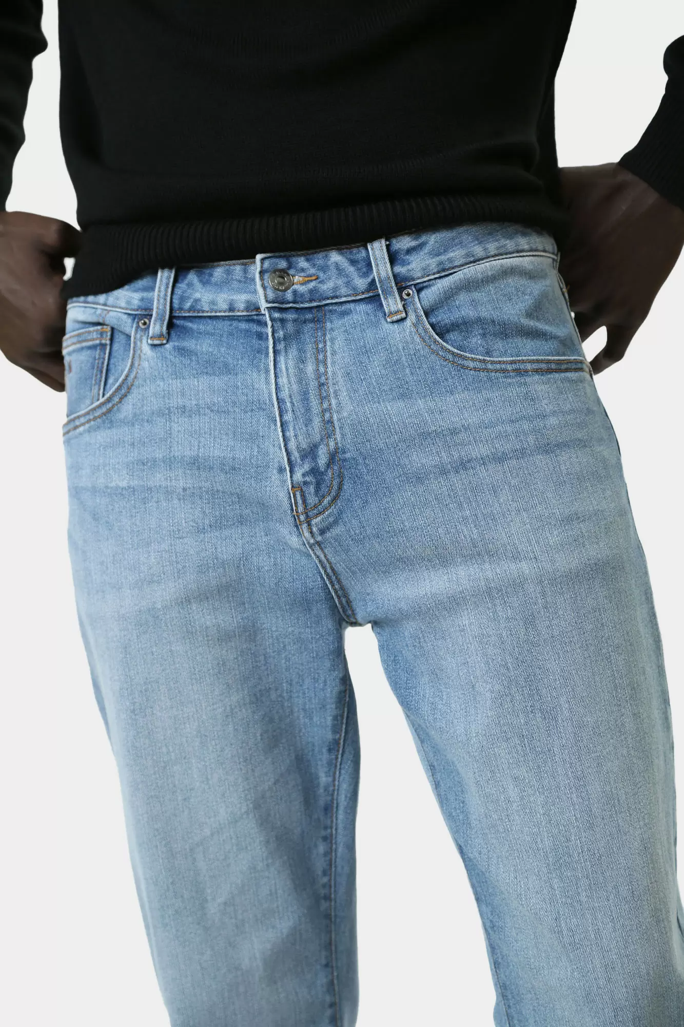 6DZJ13_Z1ZWZ Брюки джинсовые Armani Exchange Синий