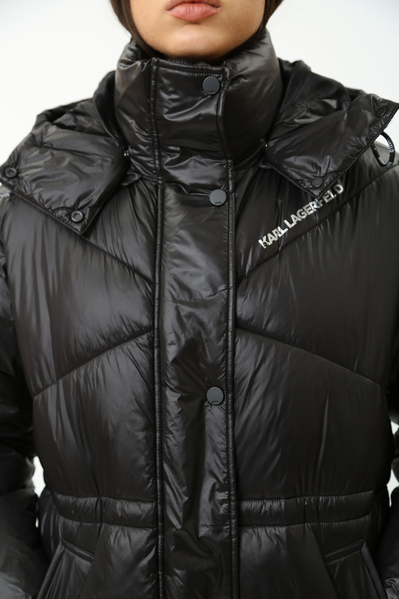 246W1510 куртка утепленная karl lagerfeld