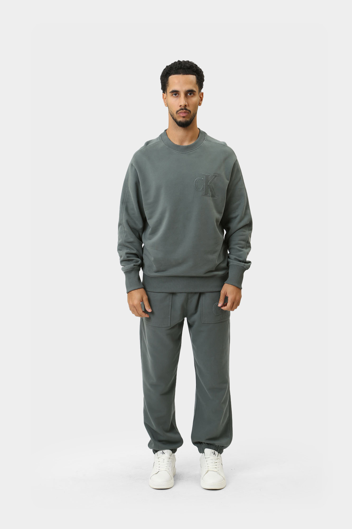 J30J325634 Свитшот Calvin Klein Jeans Зеленый