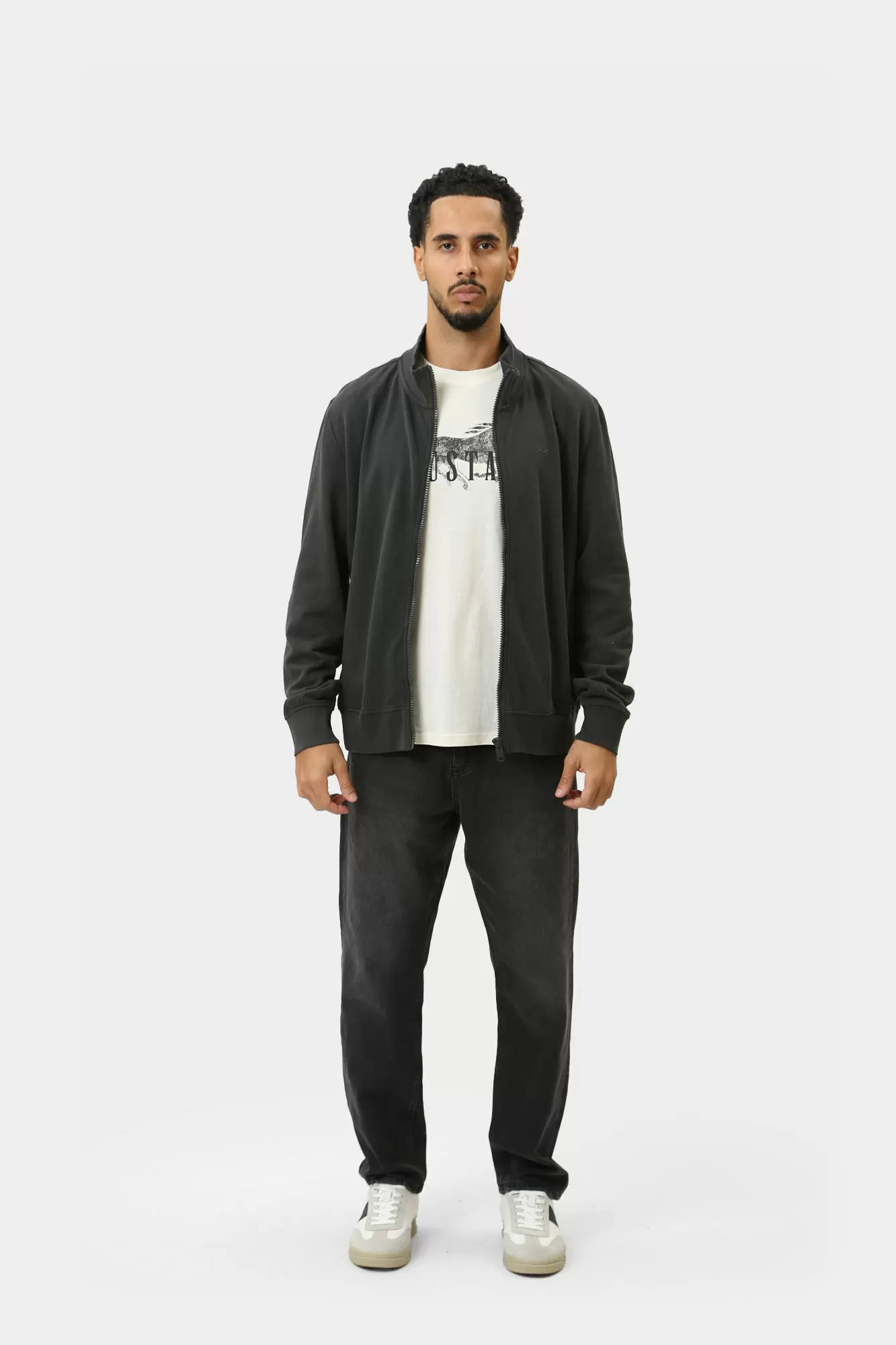 1015633 Толстовка н/з Mustang Черный