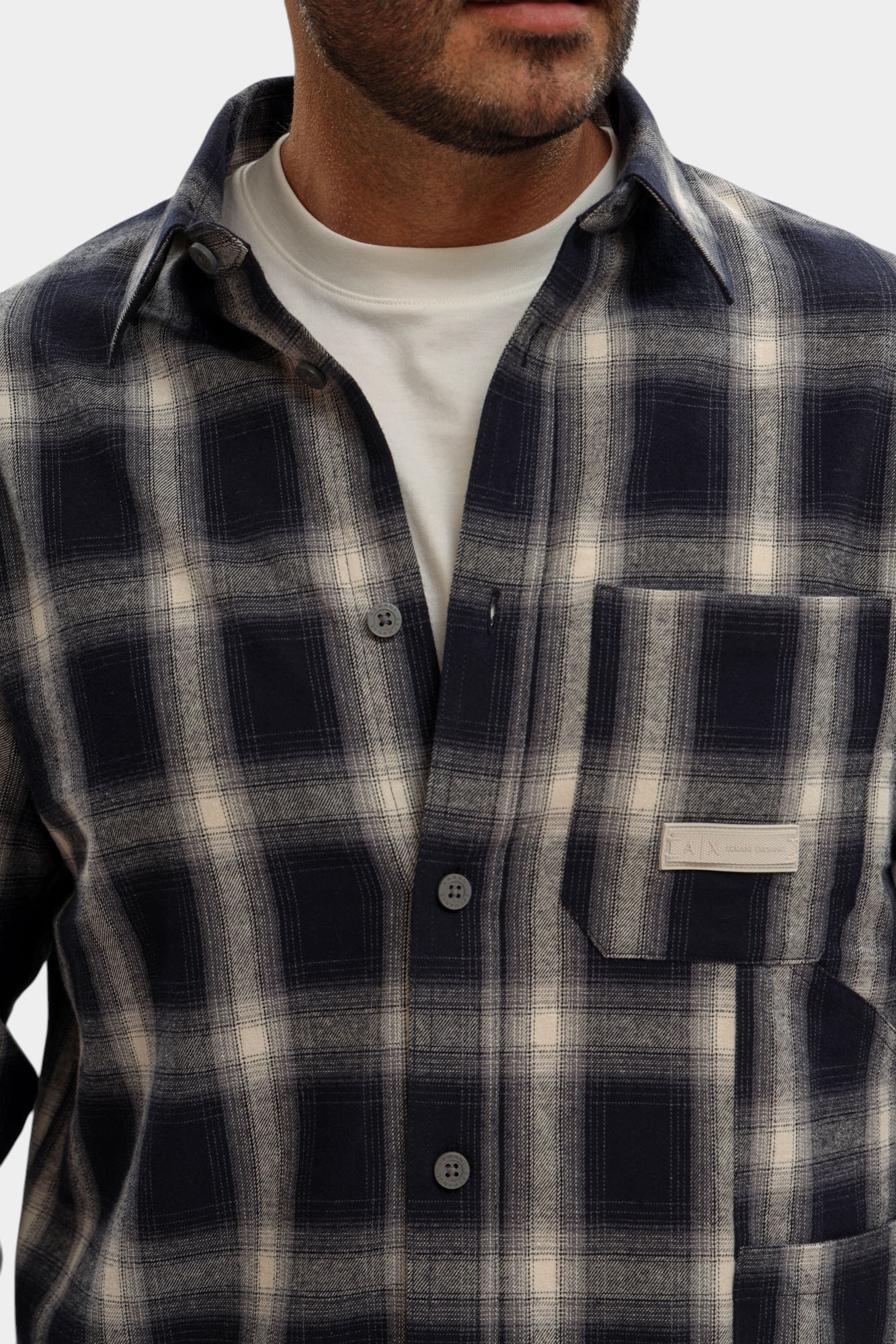 XM001149_AF16626 Рубашка Armani Exchange Синий