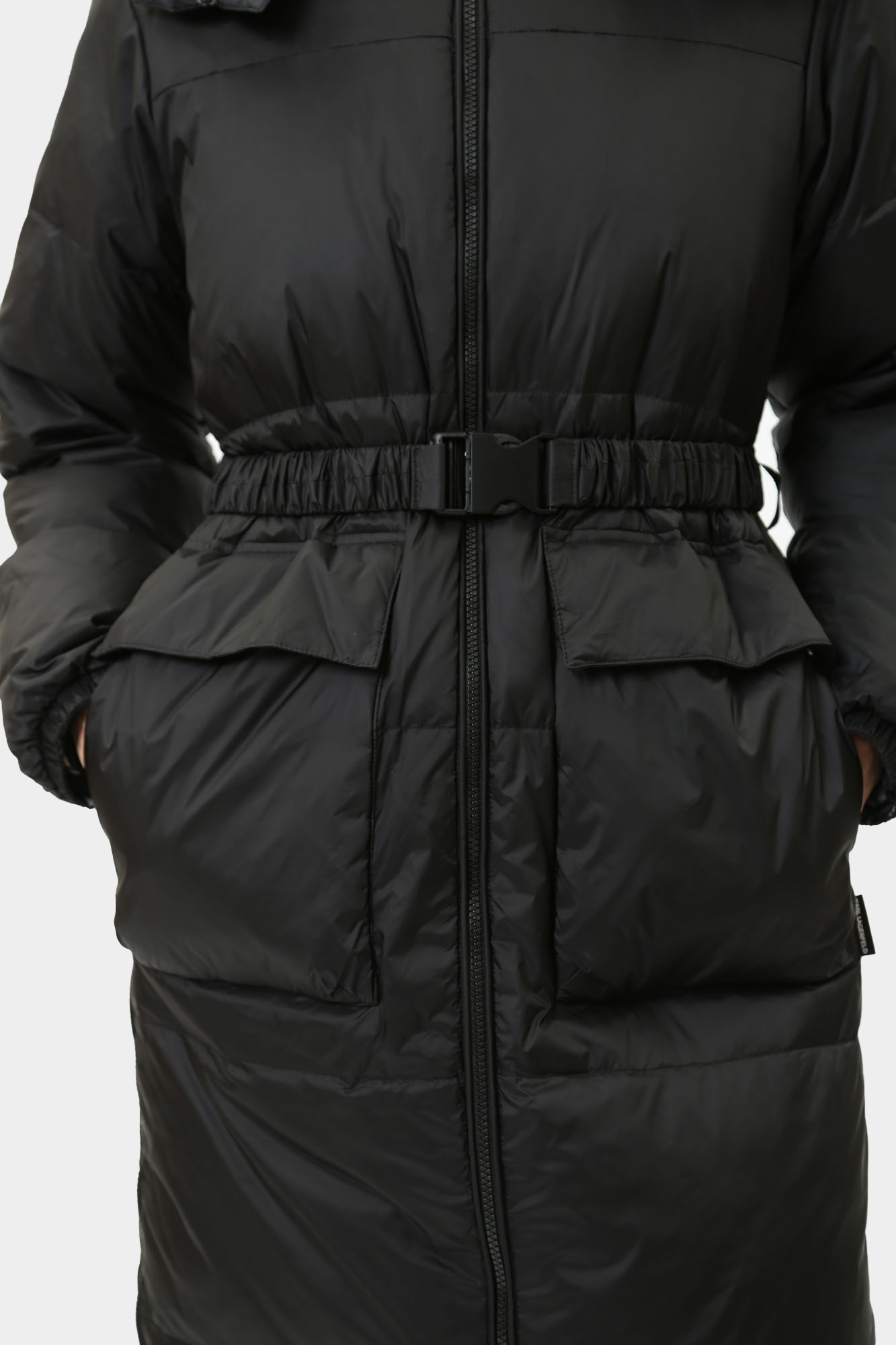 246W1505 куртка утепленная двусторонняя karl lagerfeld