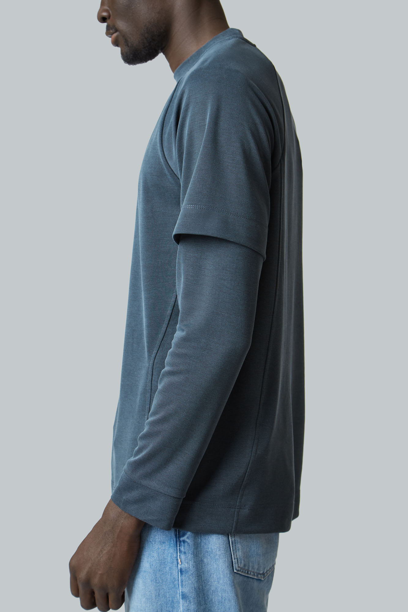 VM-ERK-53-310 Футболка д/р Van Mich Черный