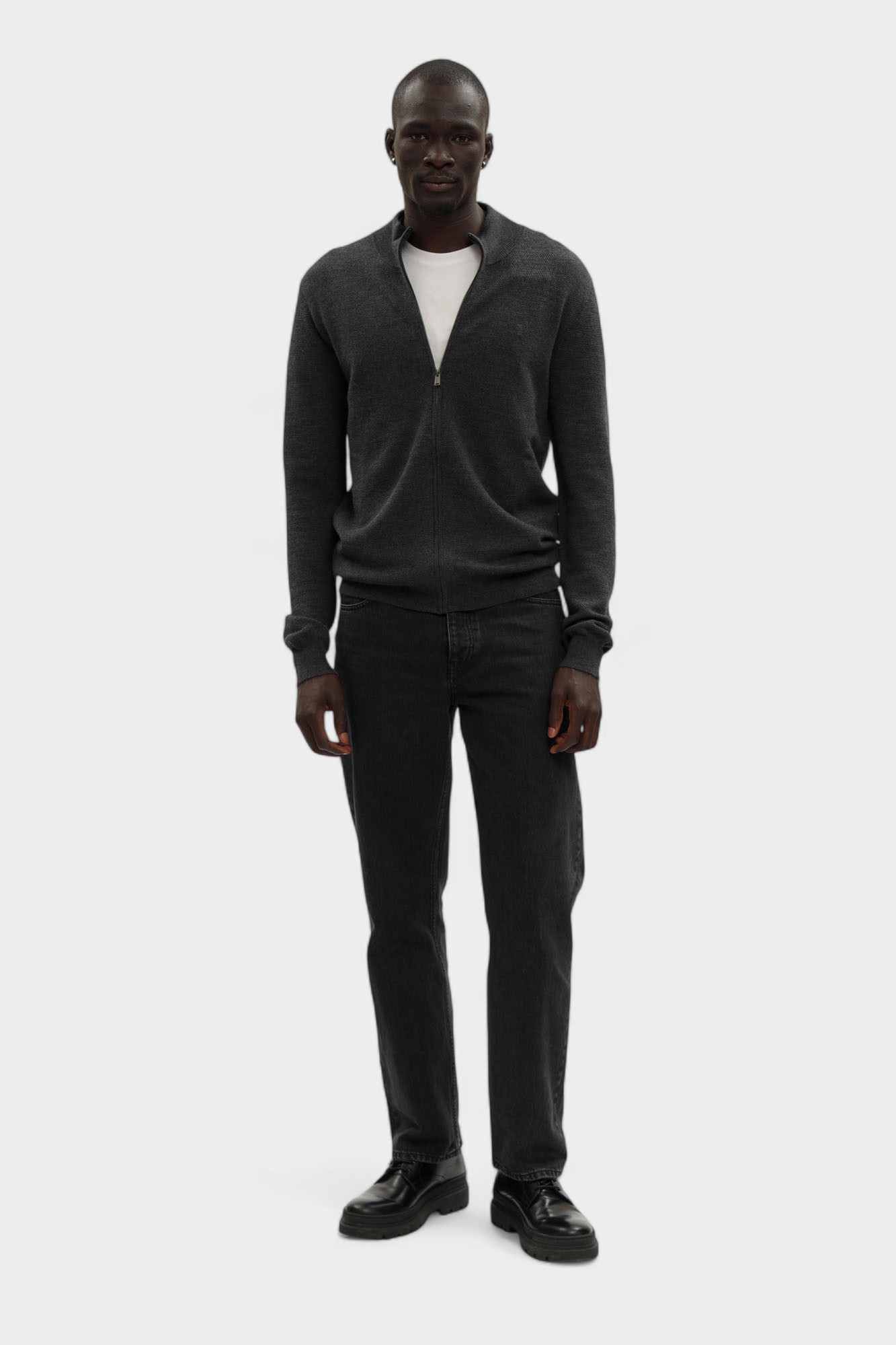 M0238000025N-MK612K04-278M Кардиган Trussardi Серый