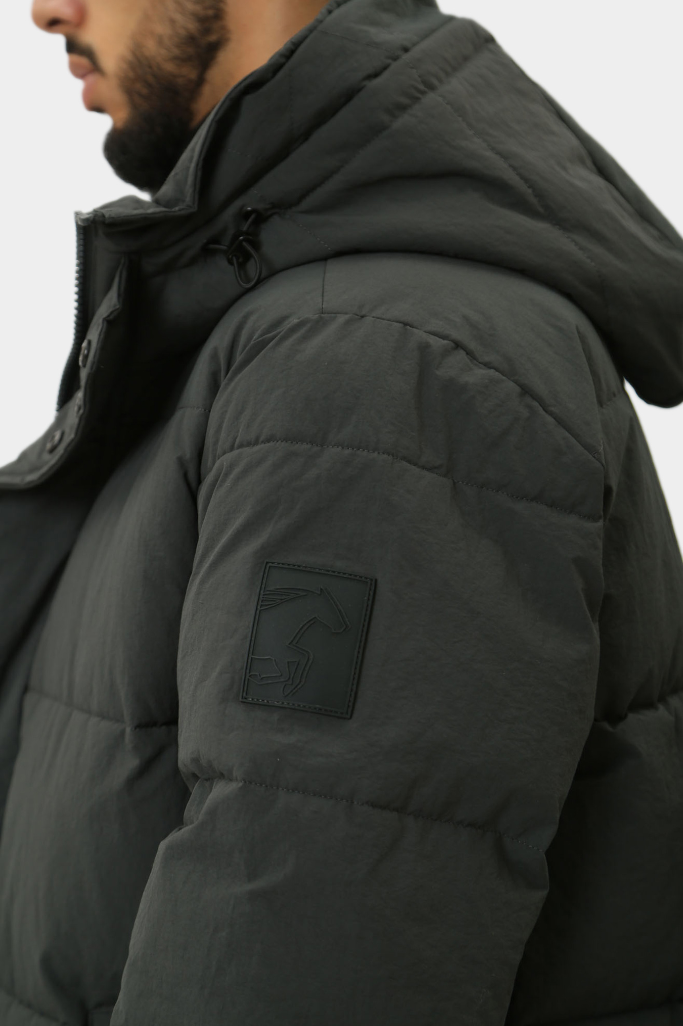 1015611 Куртка утепленная Mustang Черный